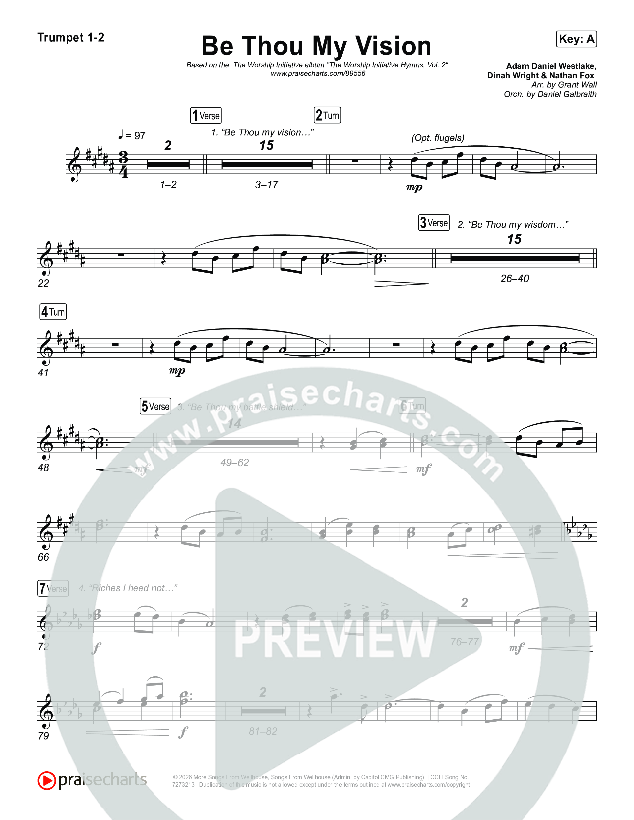 Be Thou My Vision Brass Pack (The Worship Initiative)