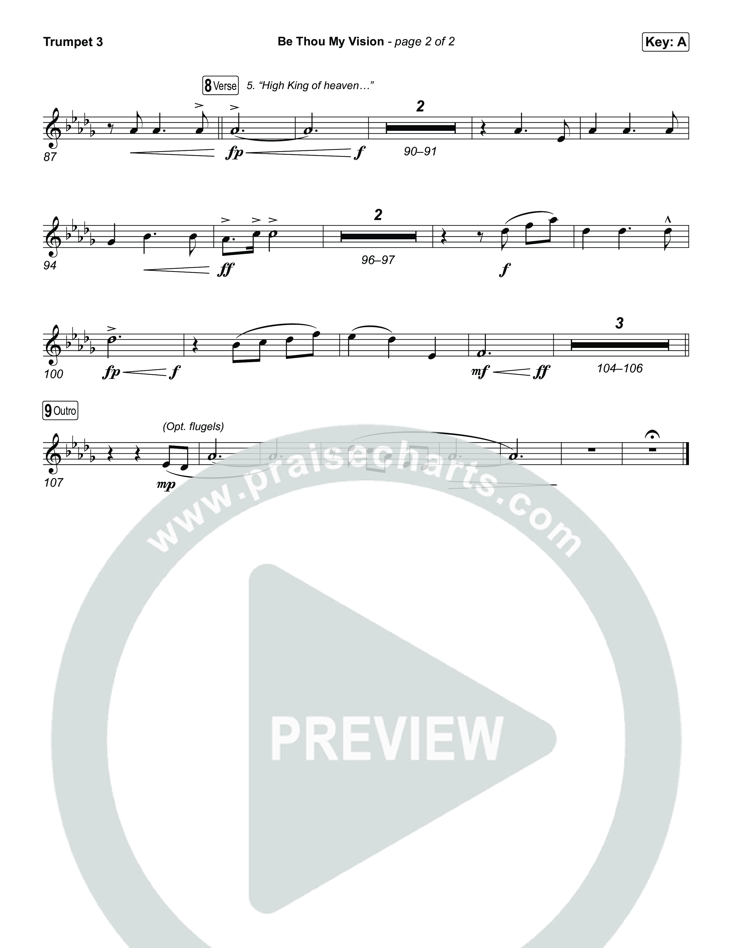 Be Thou My Vision Trumpet 3 (The Worship Initiative)