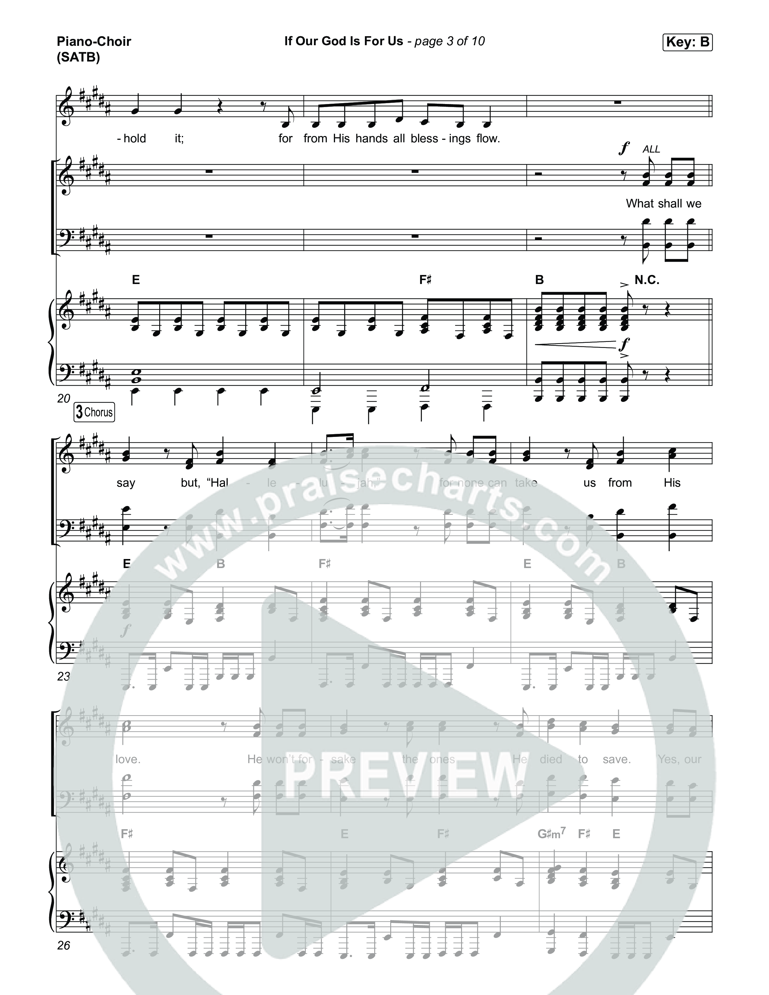 If Our God Is For Us Piano/Vocal Pack (Jordan Kauflin)