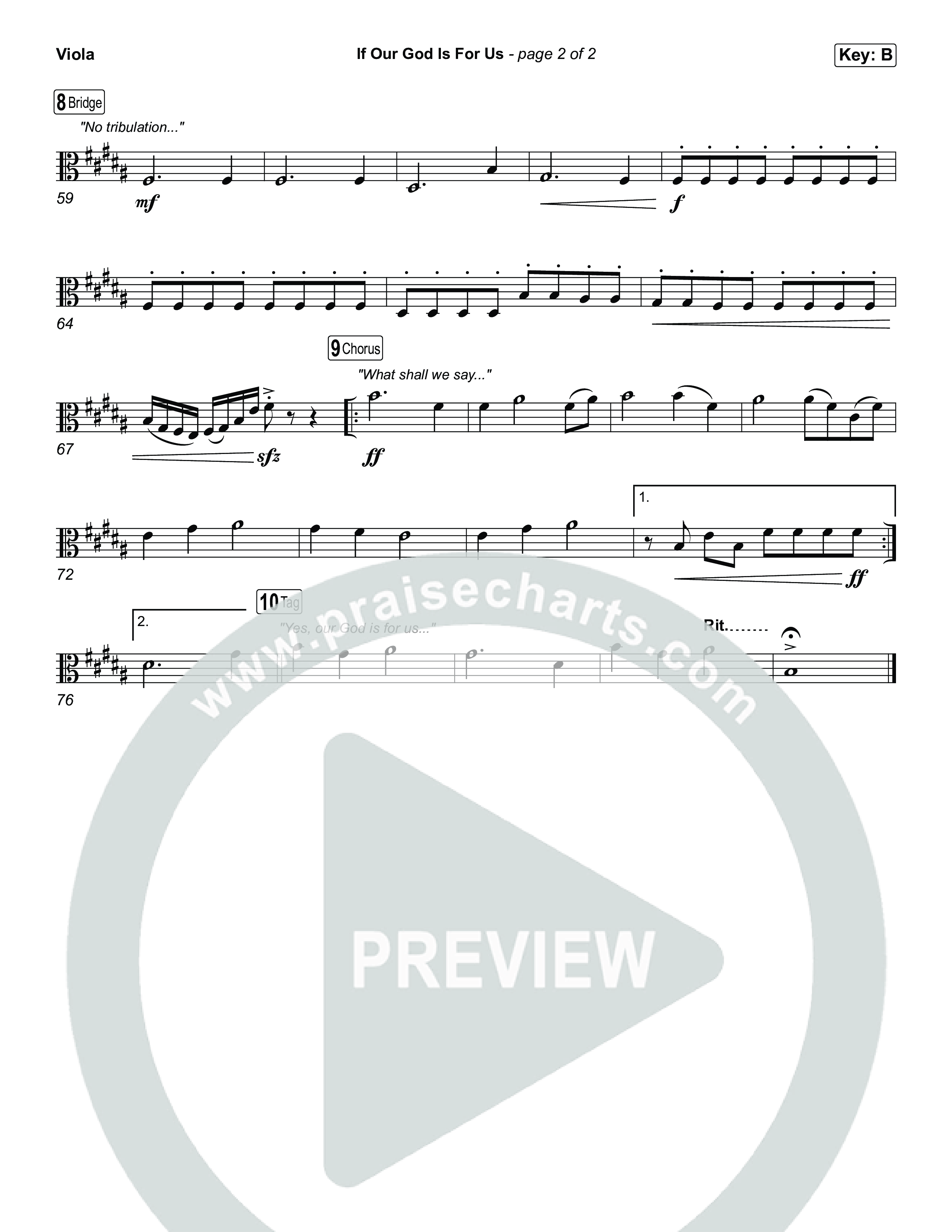 If Our God Is For Us Viola (Jordan Kauflin)