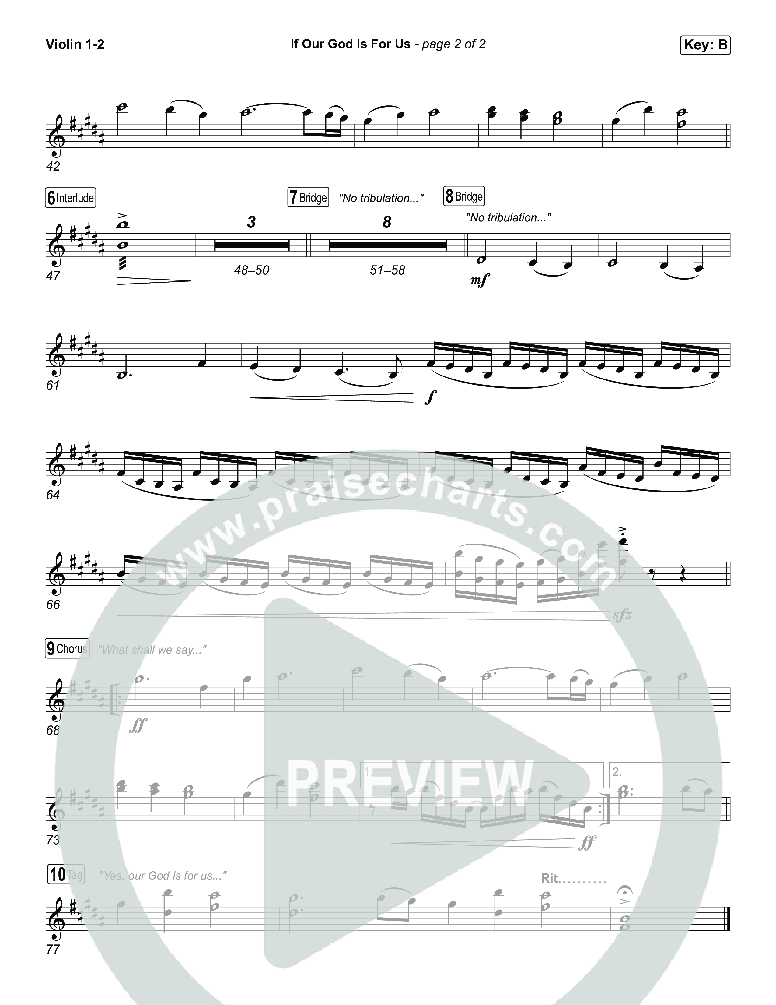 If Our God Is For Us String Pack (Jordan Kauflin)