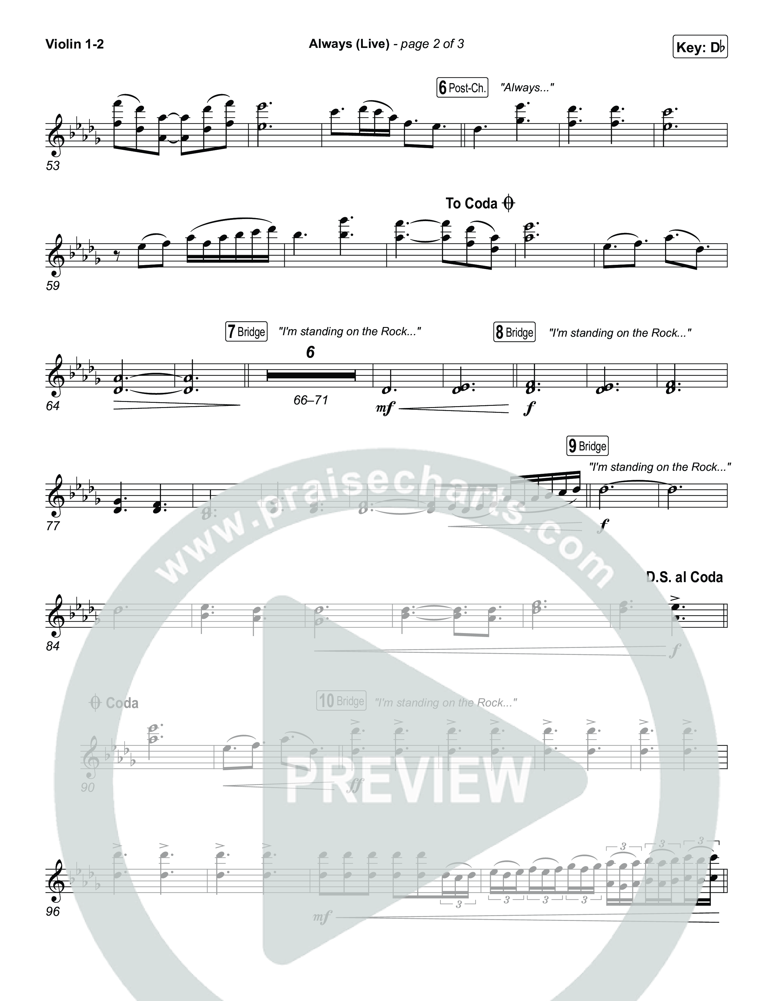 Always (Live) String Pack (Gateway Worship)