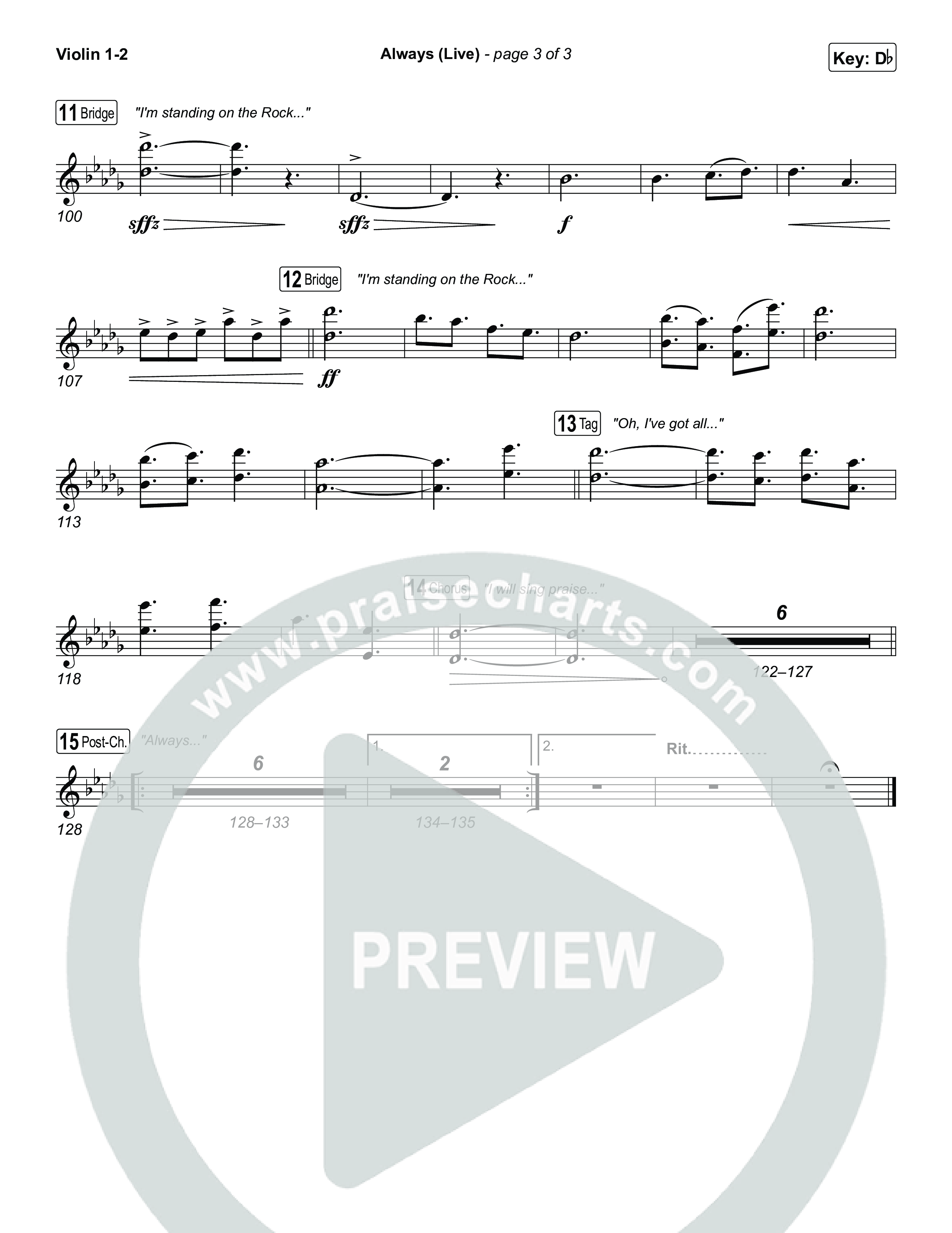 Always (Live) String Pack (Gateway Worship)