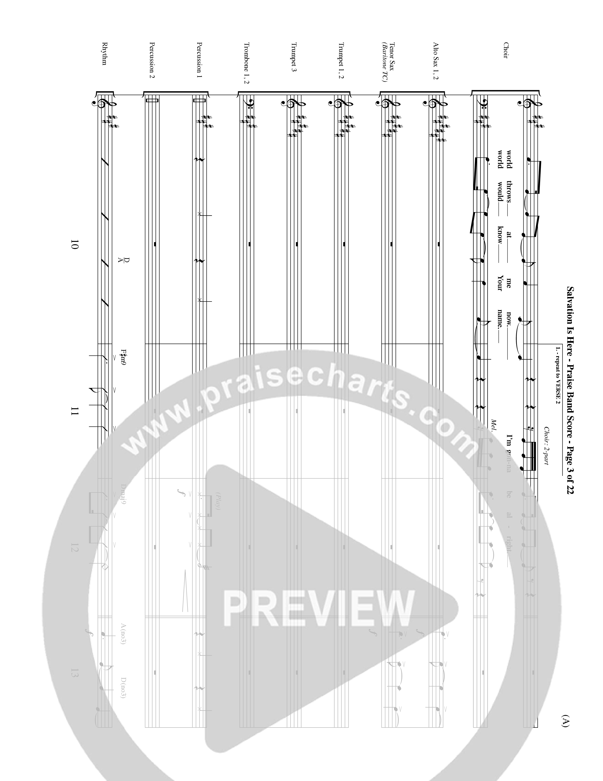 Salvation Is Here (Choral Anthem SATB) Conductor's Score (Word Music Choral / Arr. Terry Winch)