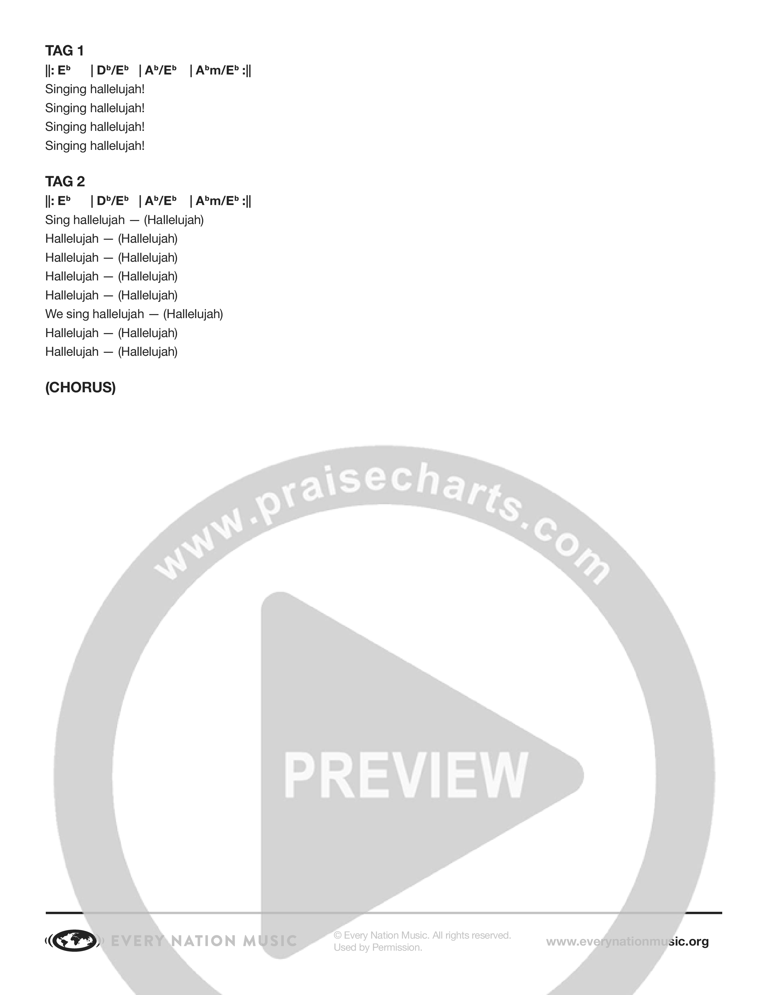 Made a Way (Live) Chord Chart (Every Nation Music)
