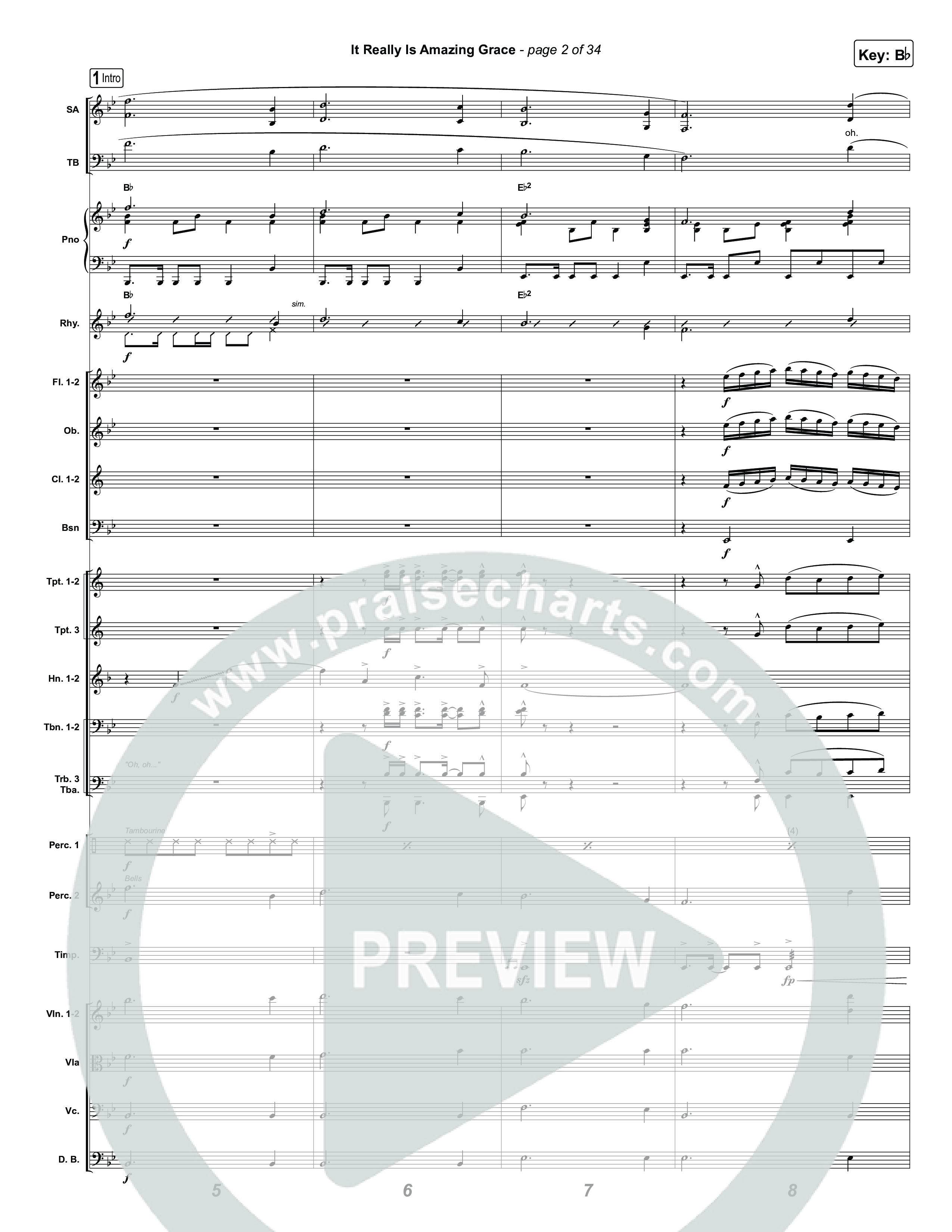 It Really Is Amazing Grace Orchestration (Phil Wickham / Crowder)