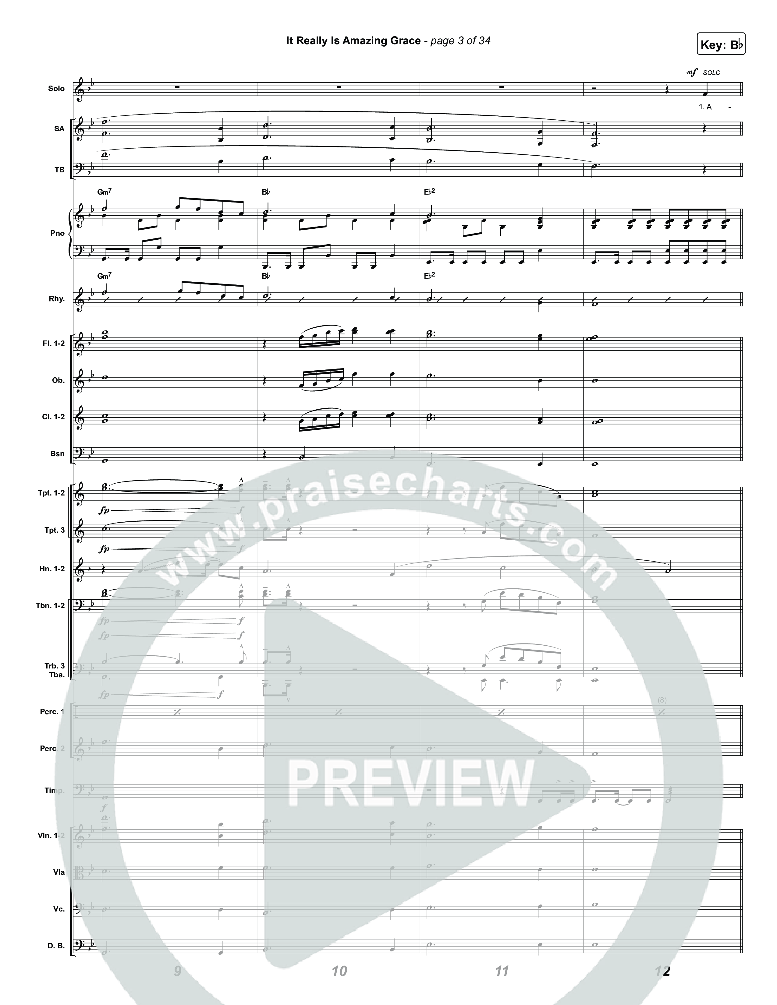 It Really Is Amazing Grace Orchestration (Phil Wickham / Crowder)