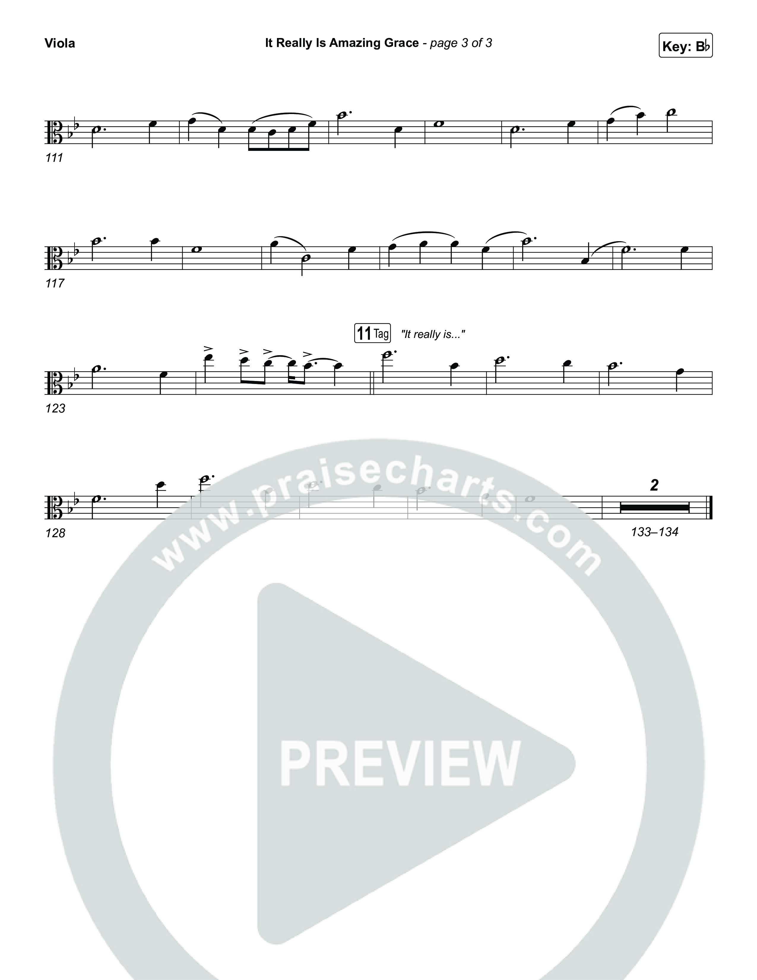 It Really Is Amazing Grace Viola (Phil Wickham / Crowder)