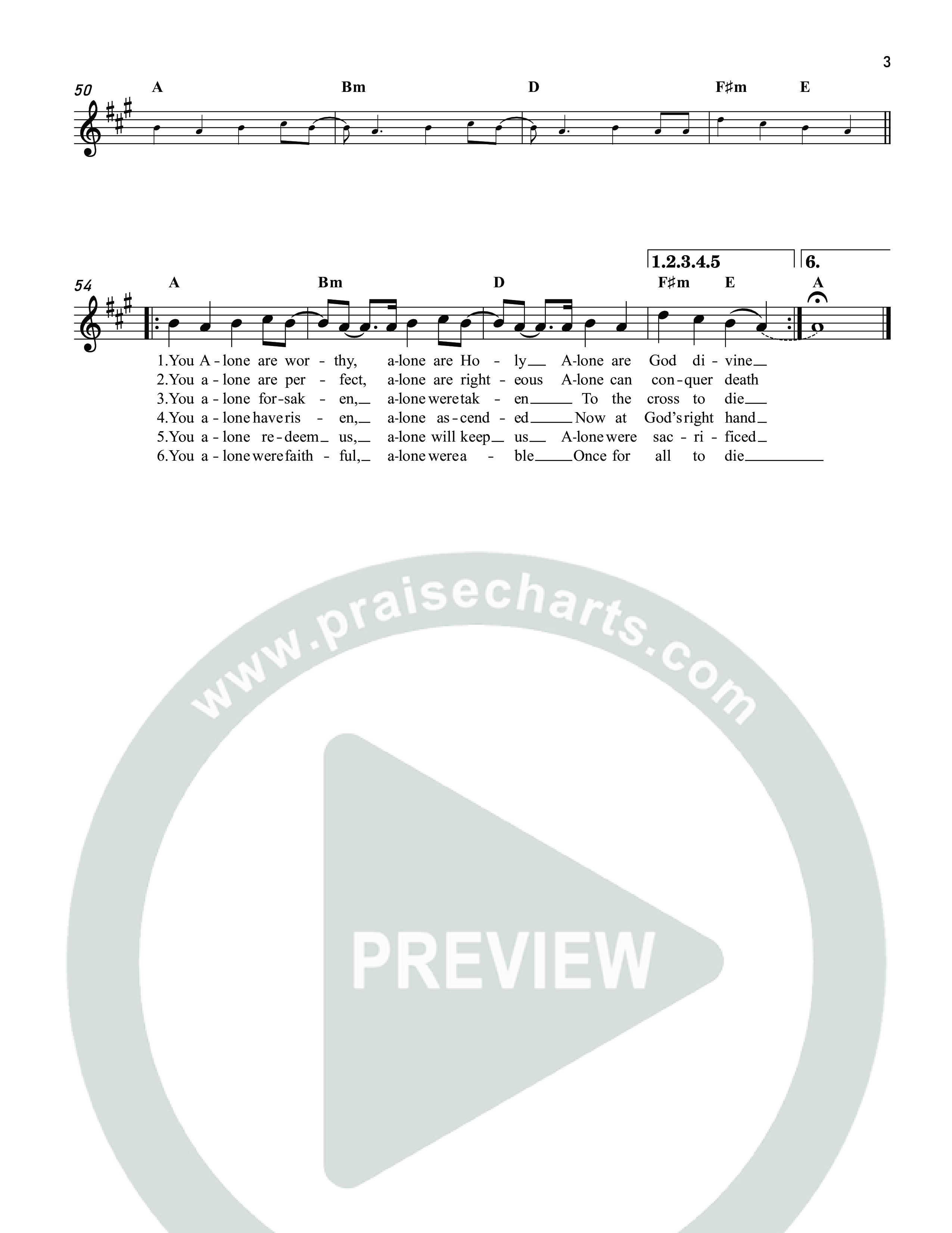 Calvary Covers All Lead Sheet Melody (Reawaken Hymns)