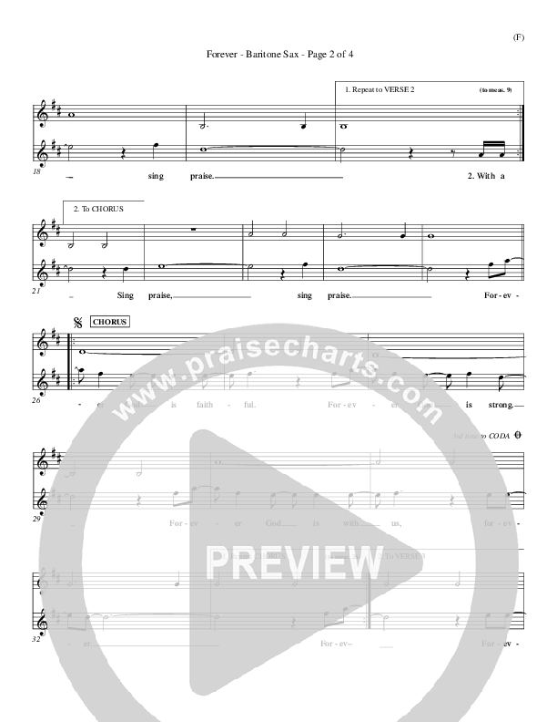 Forever Bari Sax (Chris Tomlin)