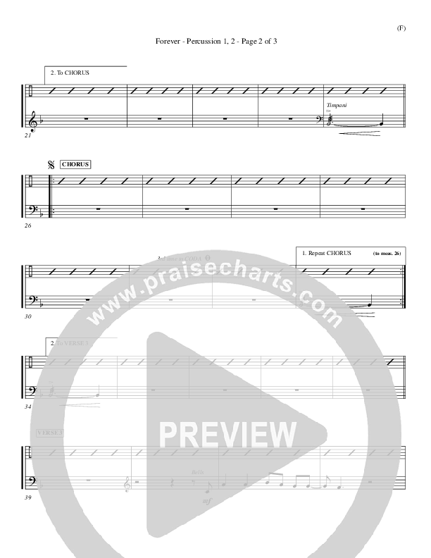 Forever Percussion 1/2 (Chris Tomlin)