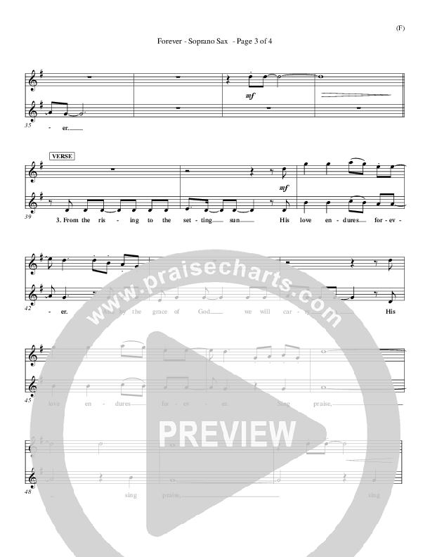 Forever Soprano Sax (Chris Tomlin)