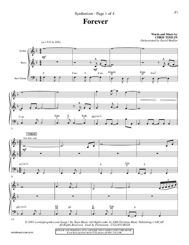 Forever Synth (Chris Tomlin)