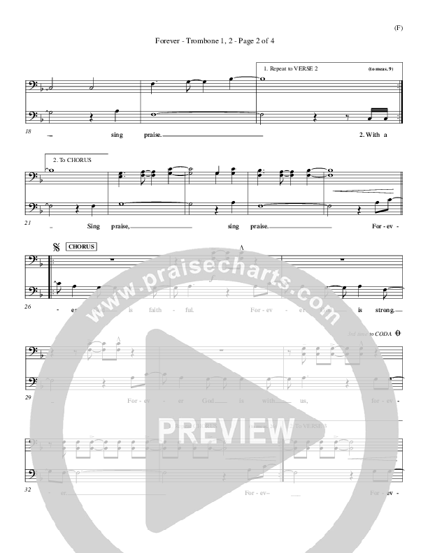 Forever Trombone 1/2 (Chris Tomlin)