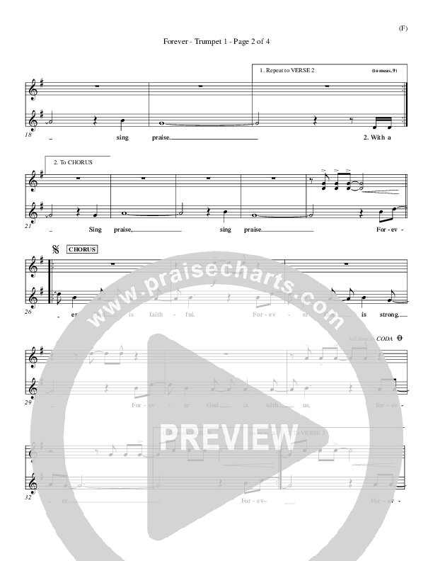 Forever Trumpet 1 (Chris Tomlin)