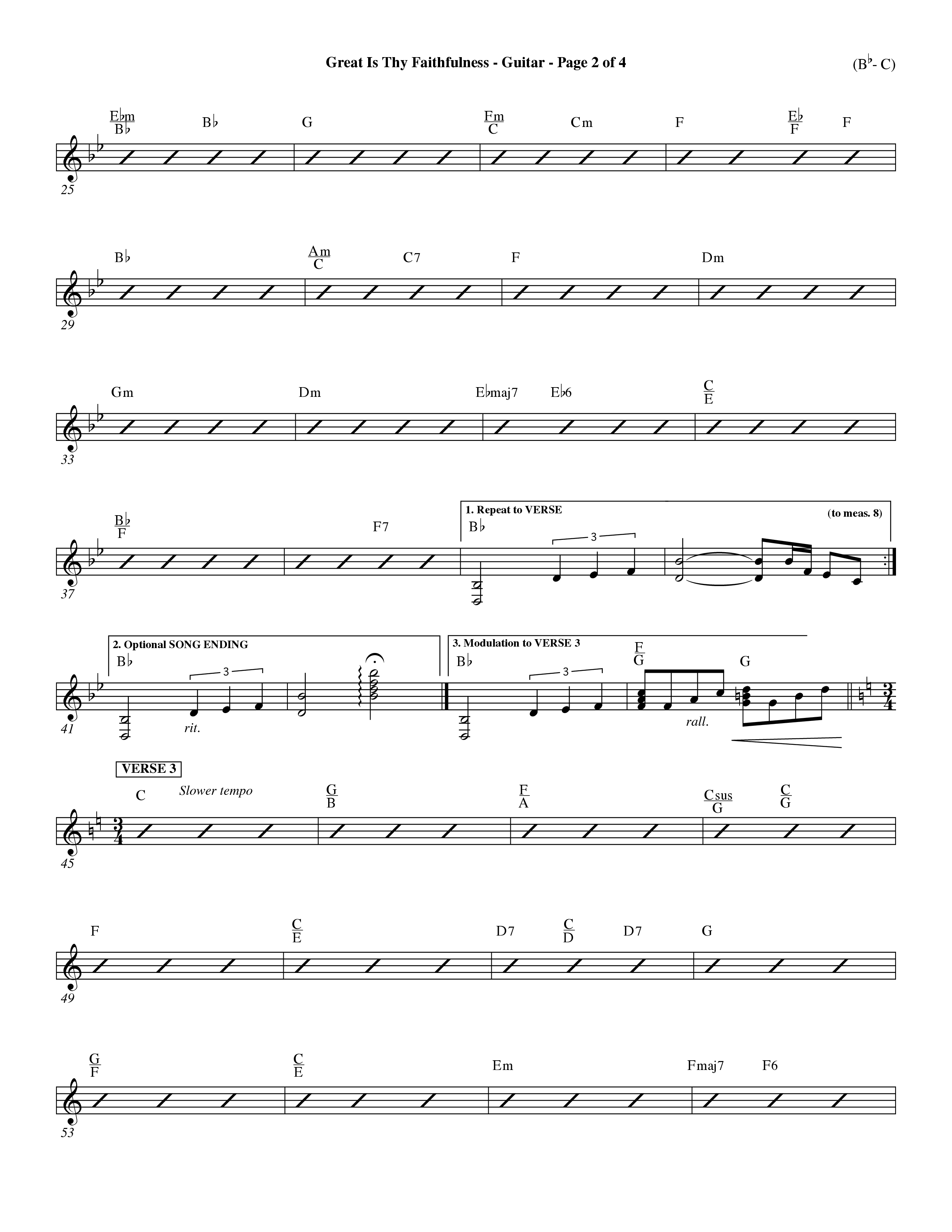 Great Is Thy Faithfulness (Choral Anthem SATB) Acoustic Guitar (Word Music Choral / Arr. John Coates / Orch. Dave Williamson / Orch. Keith Christopher)