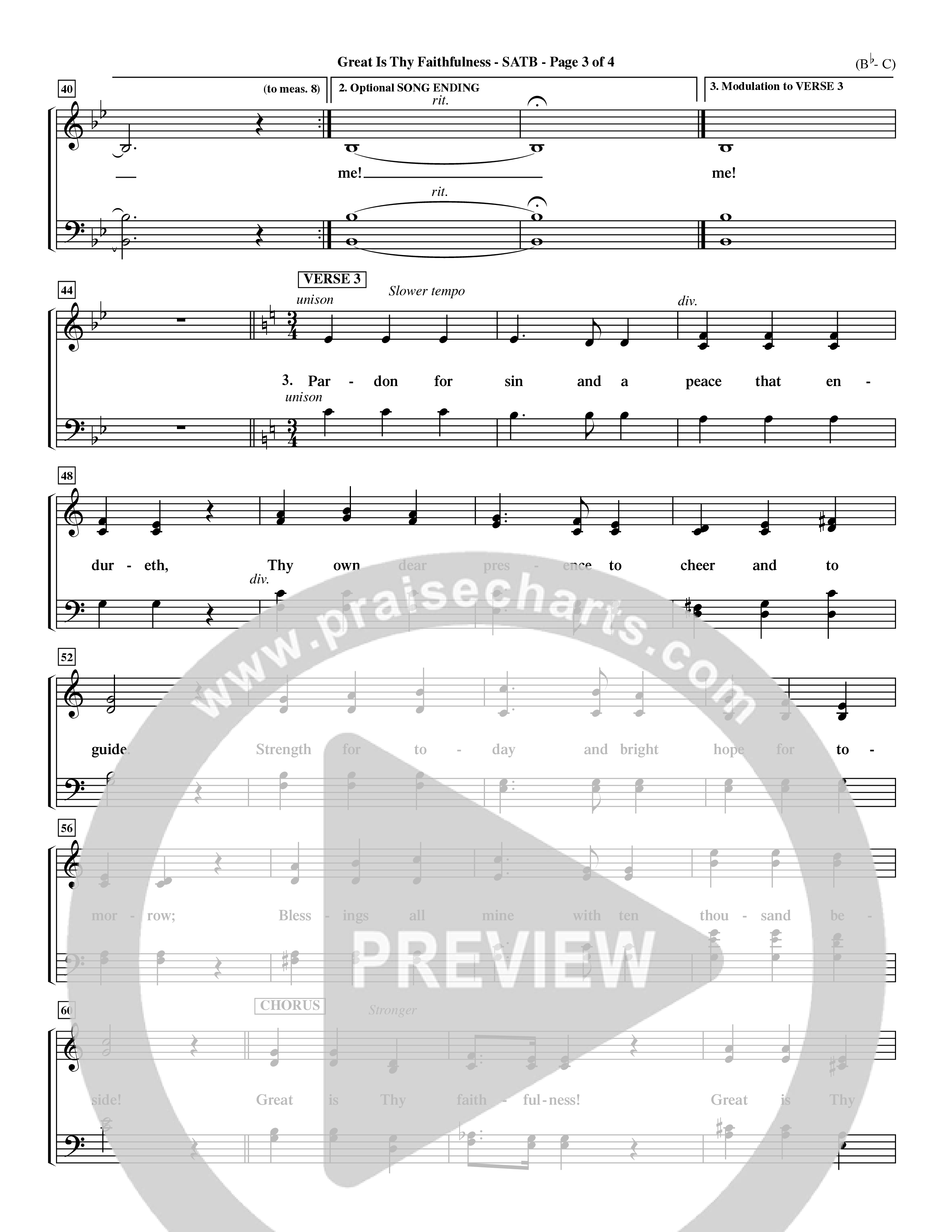 Great Is Thy Faithfulness (Choral Anthem SATB) Choir Sheet (SATB) (Word Music Choral / Arr. John Coates / Orch. Dave Williamson / Orch. Keith Christopher)