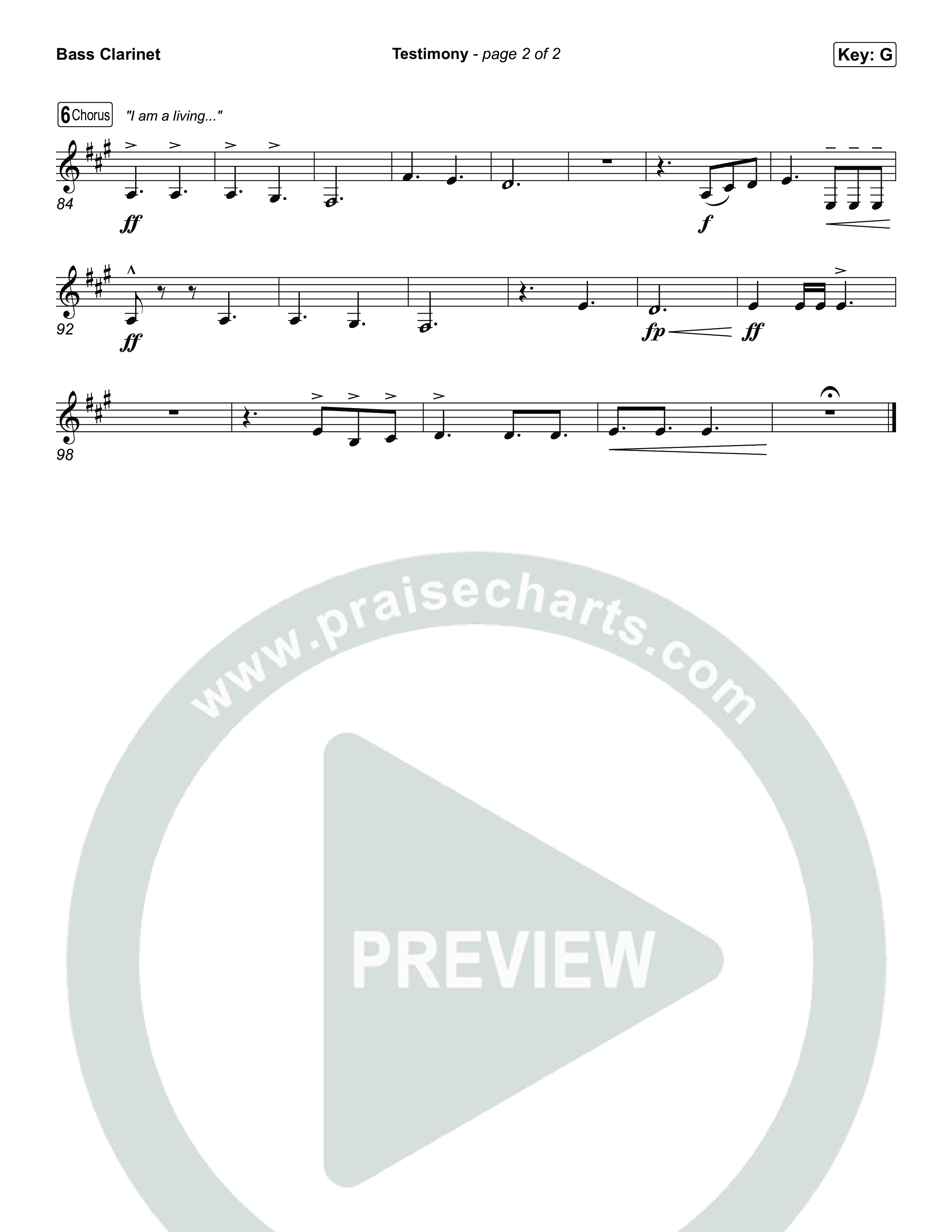 Testimony Bass Clarinet (Terrian)