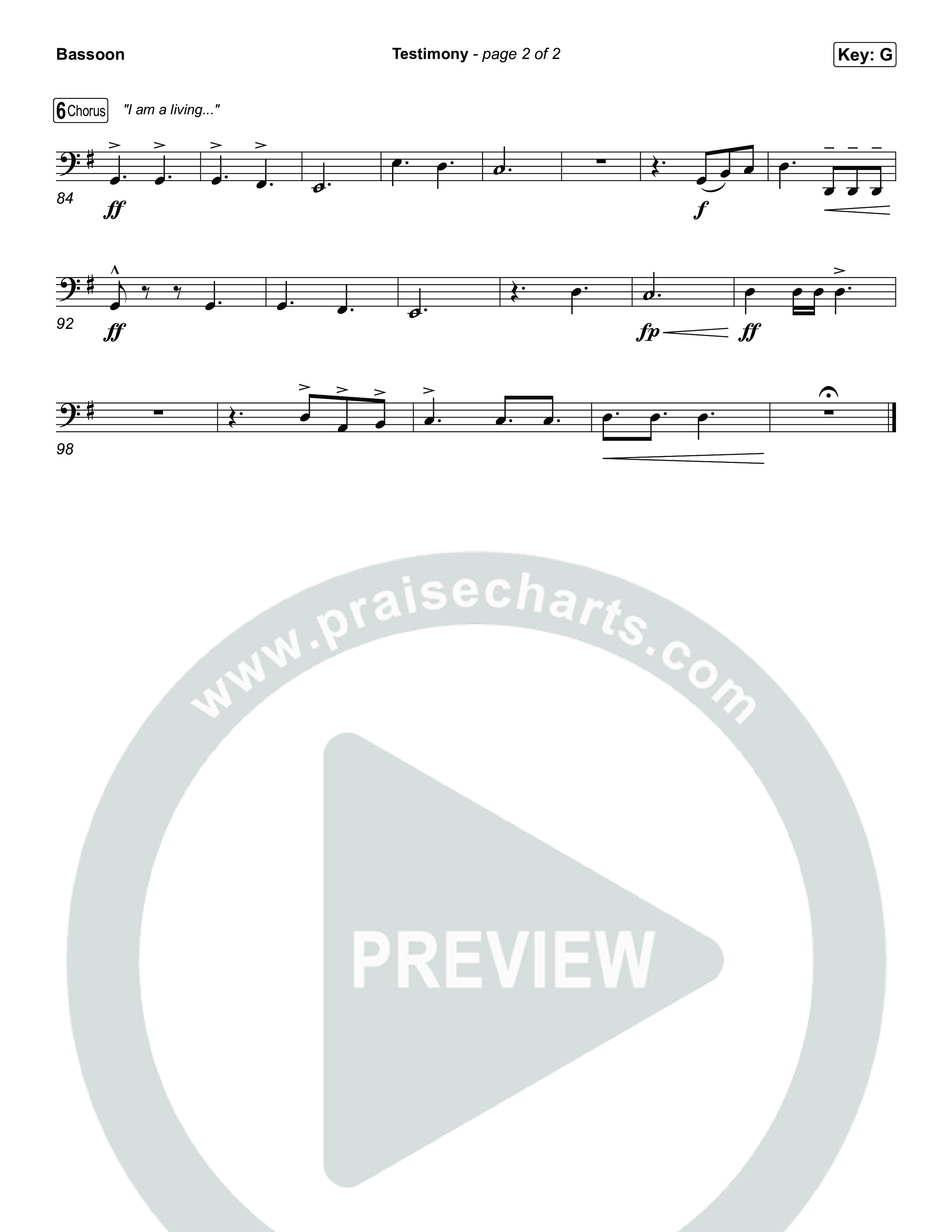 Testimony Bassoon (Terrian)