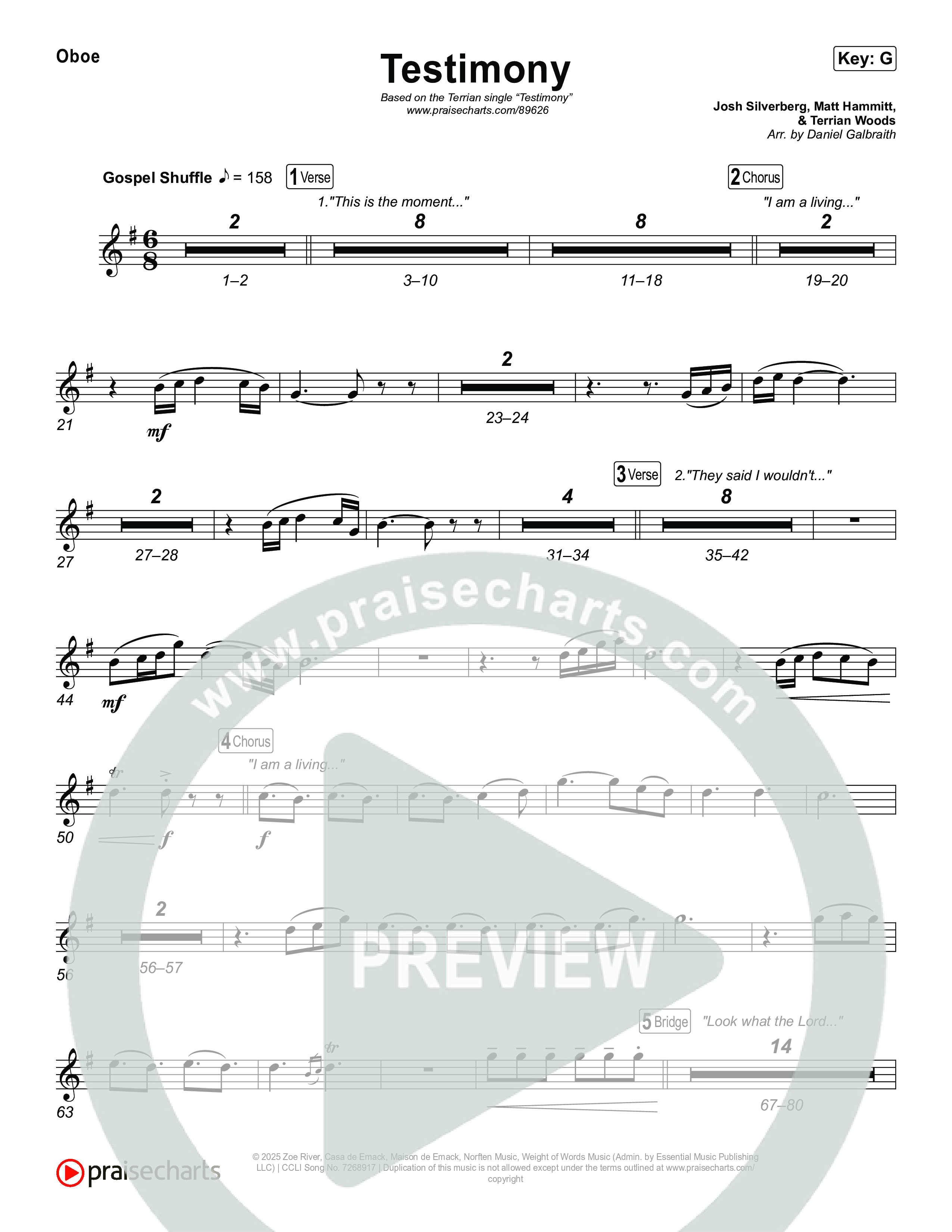 Testimony Oboe (Terrian)