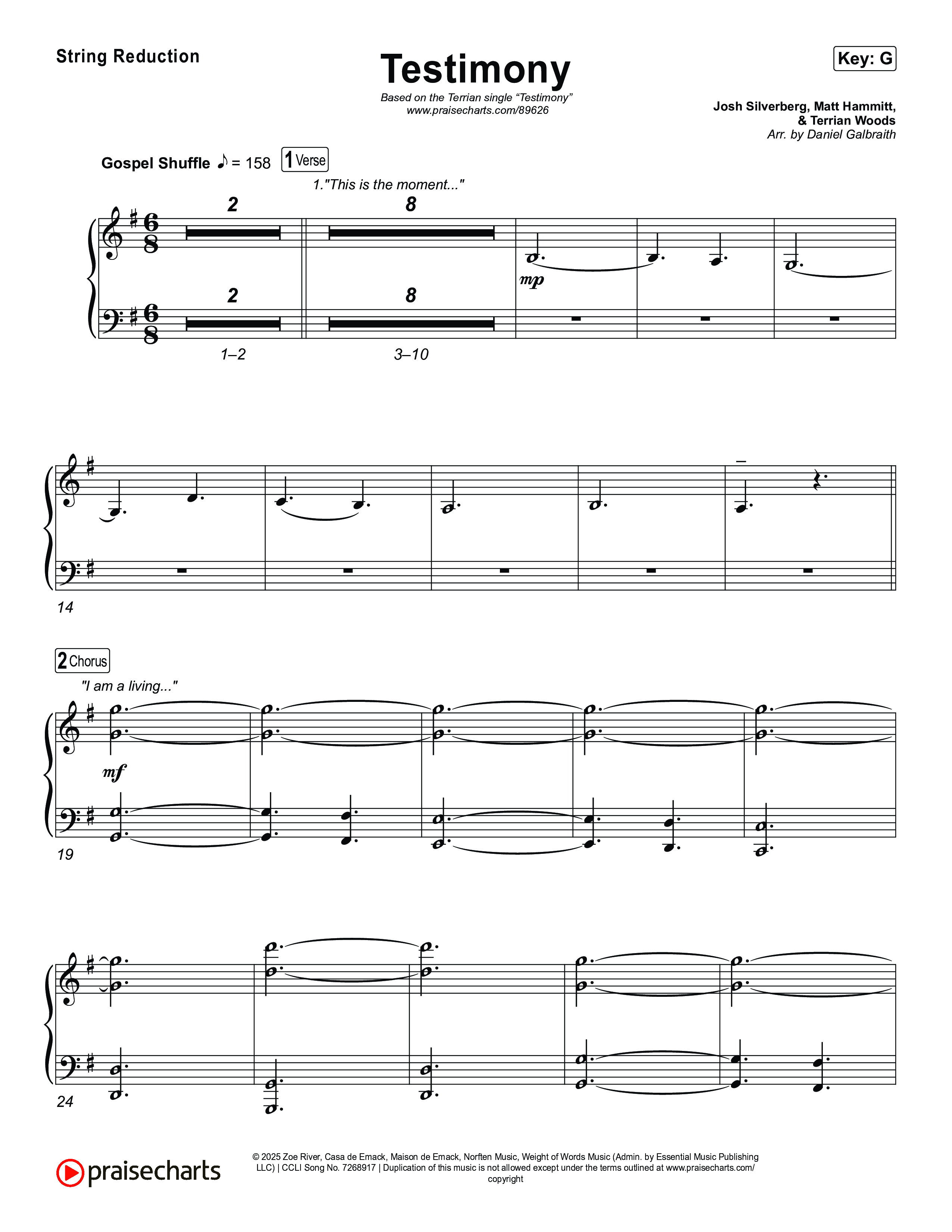 Testimony String Reduction (Terrian)