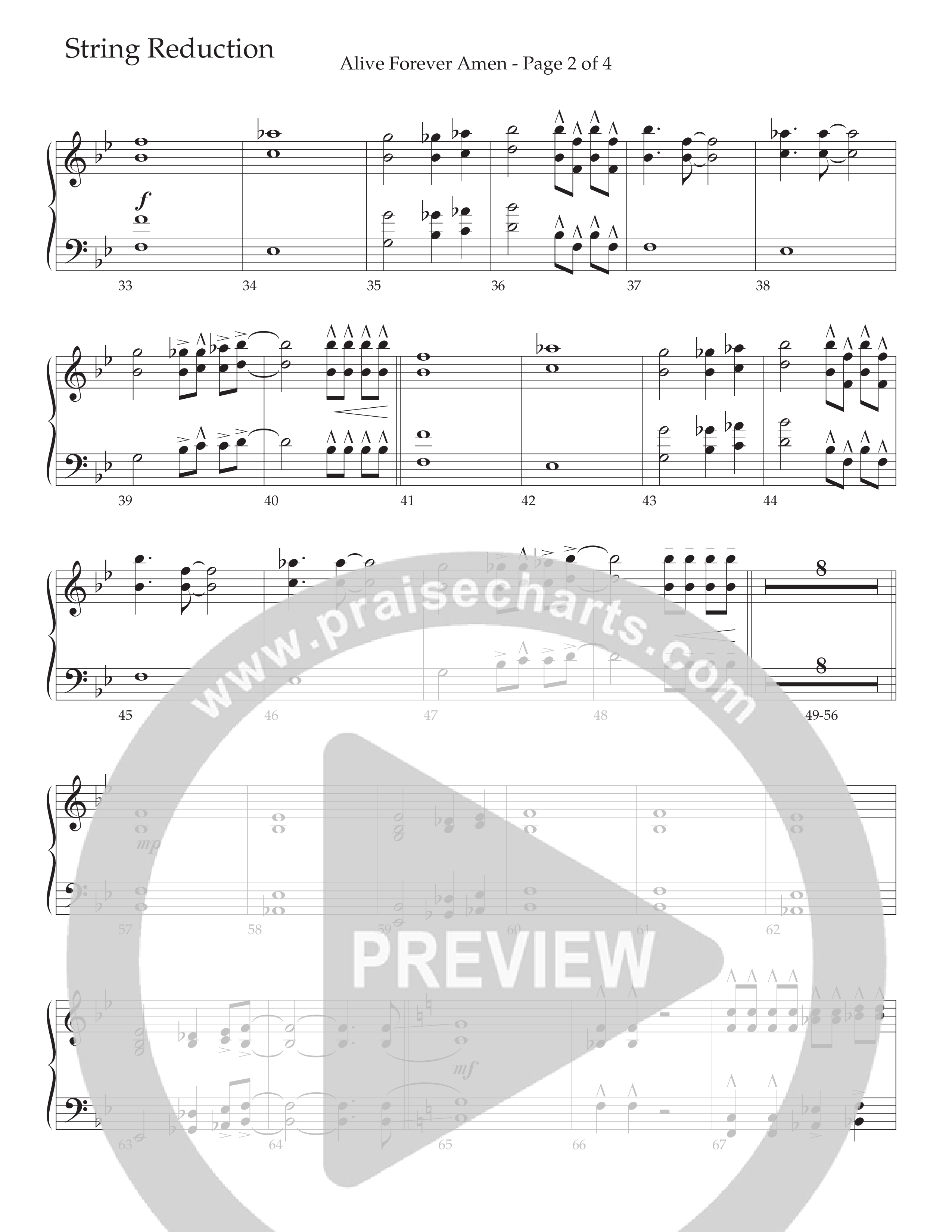 Alive Forever Amen (Choral Anthem SATB) String Reduction (Daywind Worship / Arr. Travis Cottrell / Orch. Travis Patton)