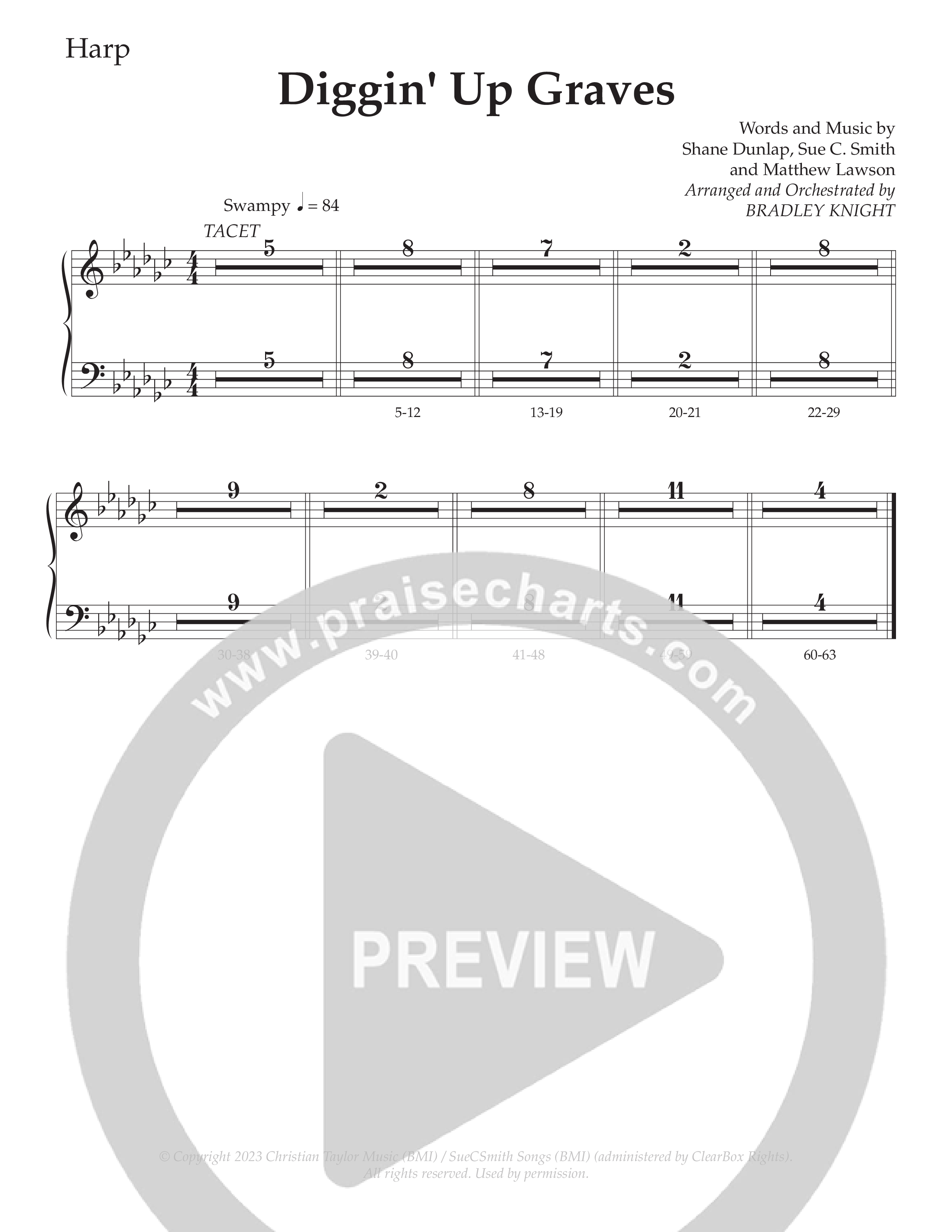 Diggin' Up Graves (Choral Anthem SATB) Harp (Daywind Worship / Arr. Bradley Knight)