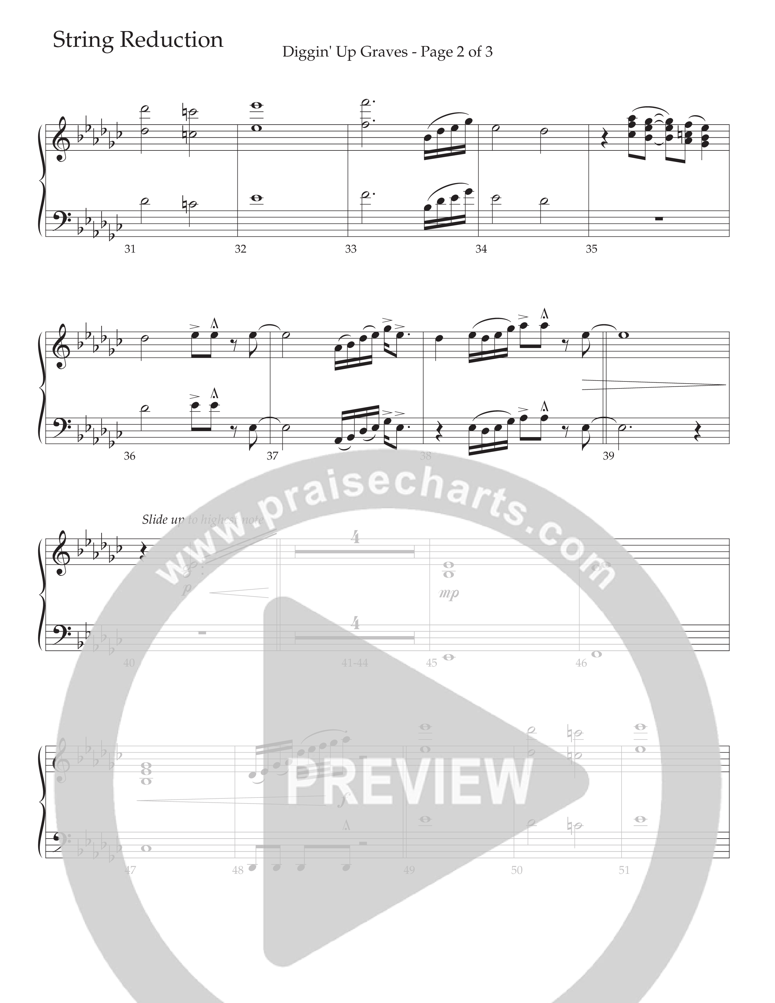Diggin' Up Graves (Choral Anthem SATB) String Reduction (Daywind Worship / Arr. Bradley Knight)
