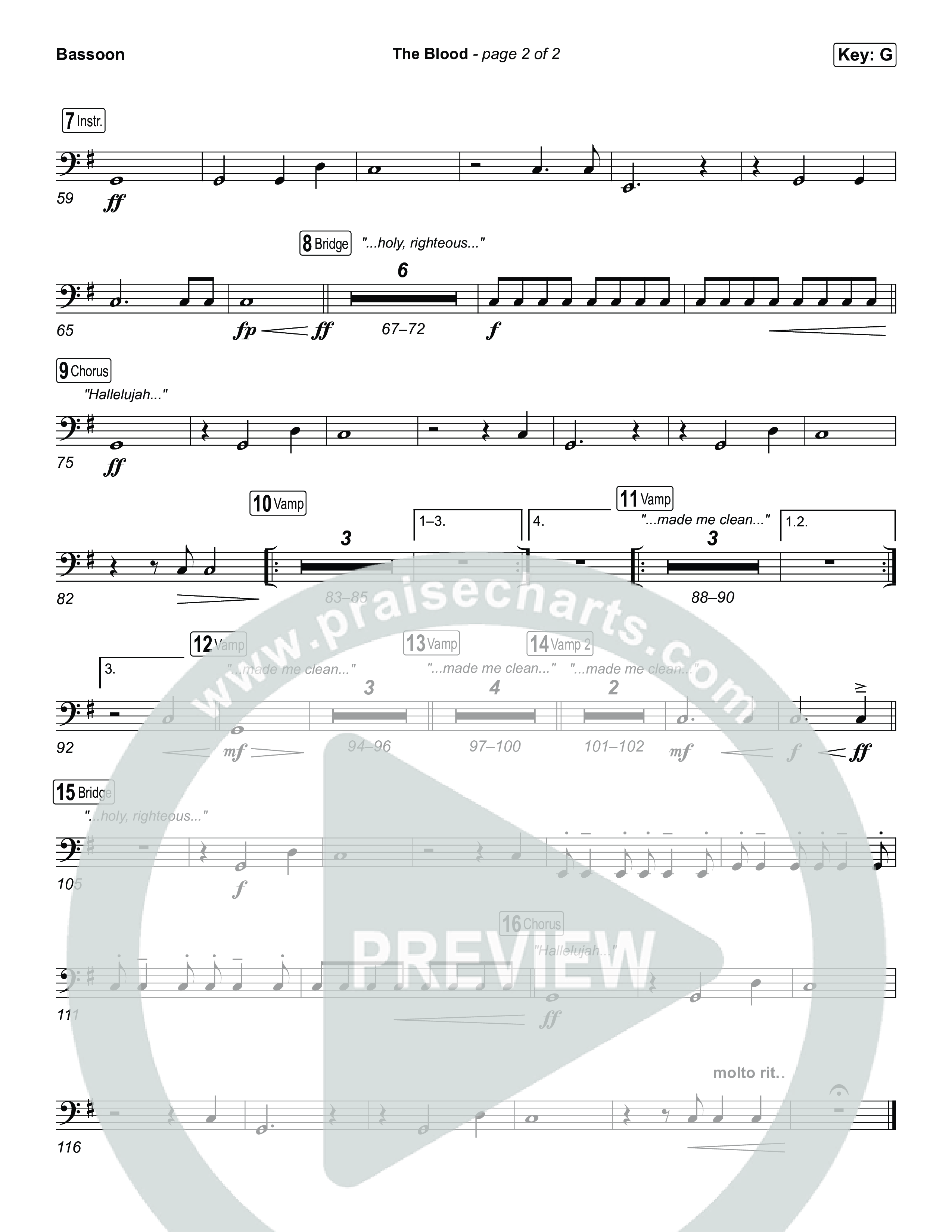 The Blood (Live From Passion 2026) Bassoon (Passion / JJ Hasulube)