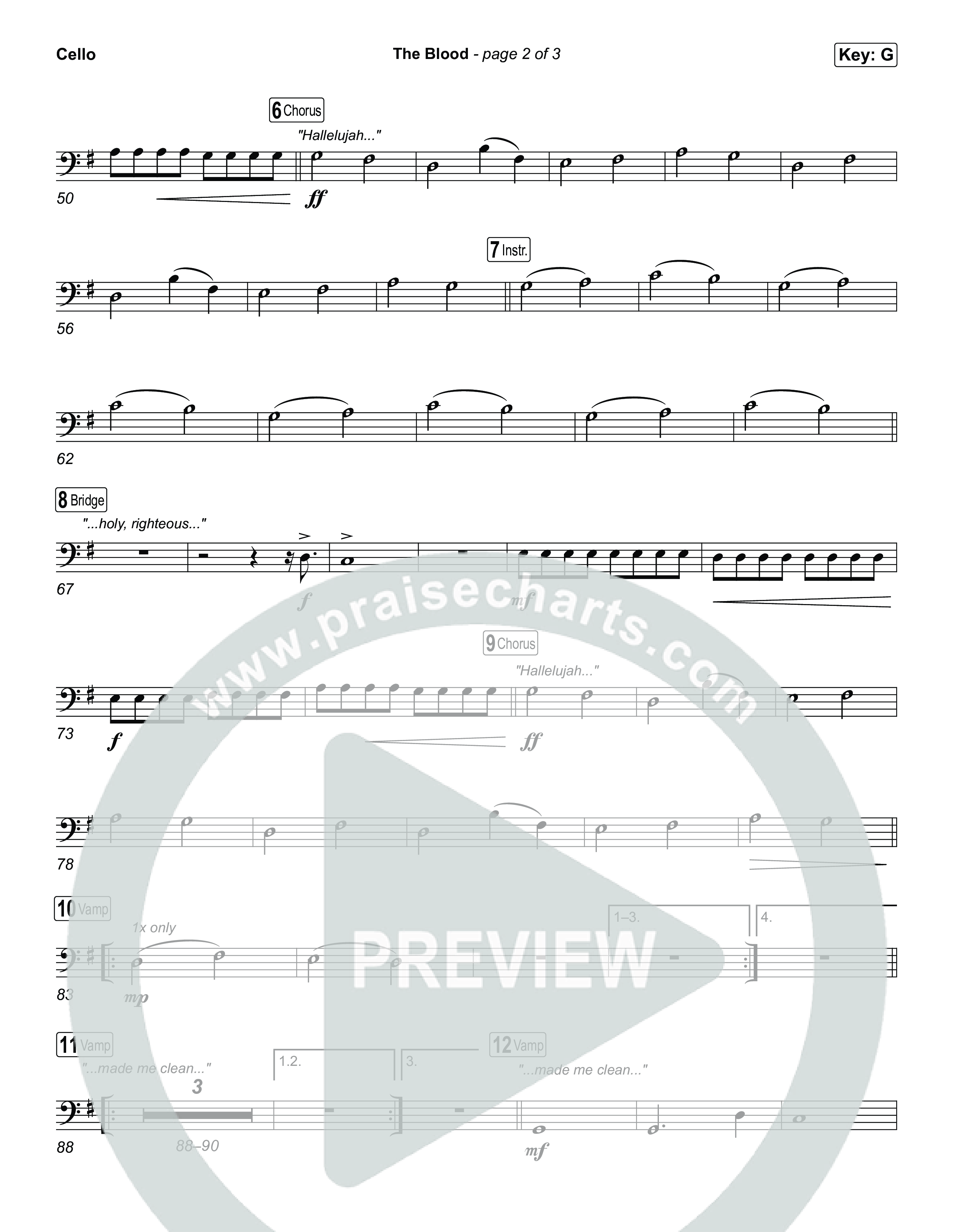 The Blood (Live From Passion 2026) Cello (Passion / JJ Hasulube)