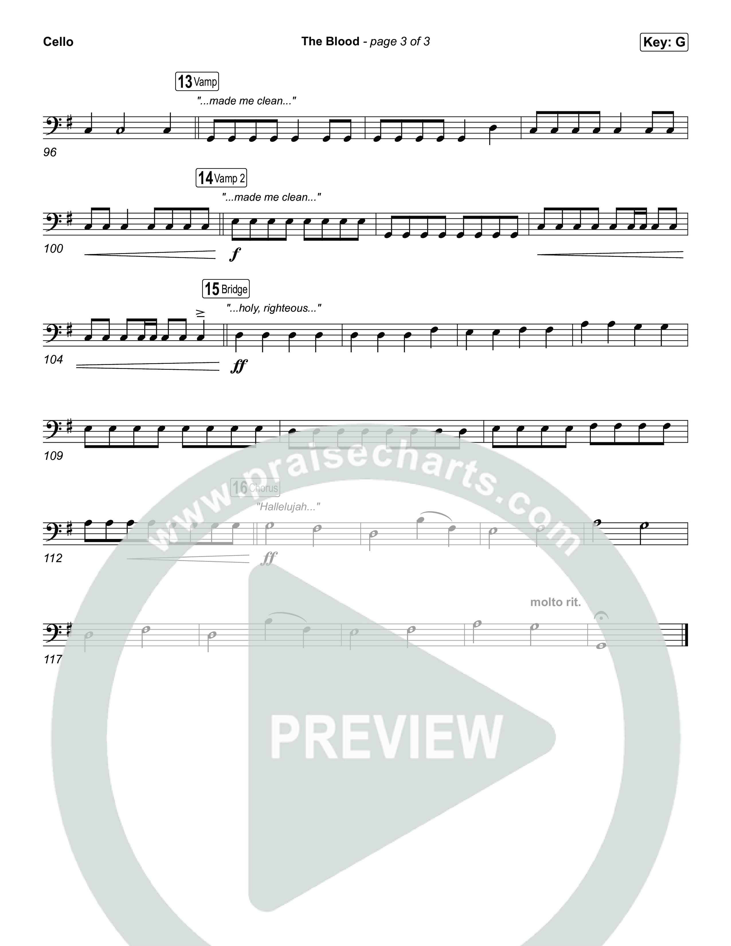 The Blood (Live From Passion 2026) Cello (Passion / JJ Hasulube)