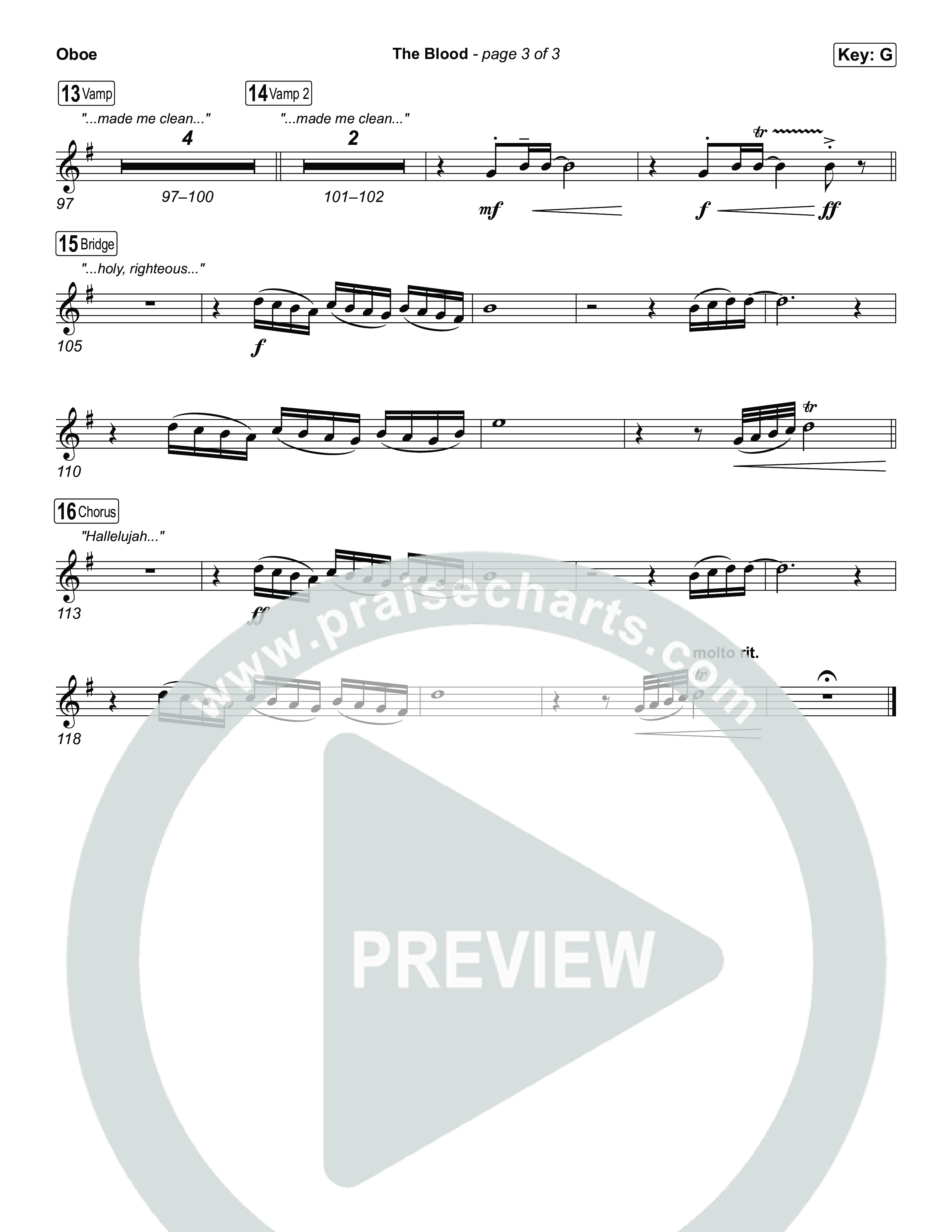 The Blood (Live From Passion 2026) Oboe (Passion / JJ Hasulube)