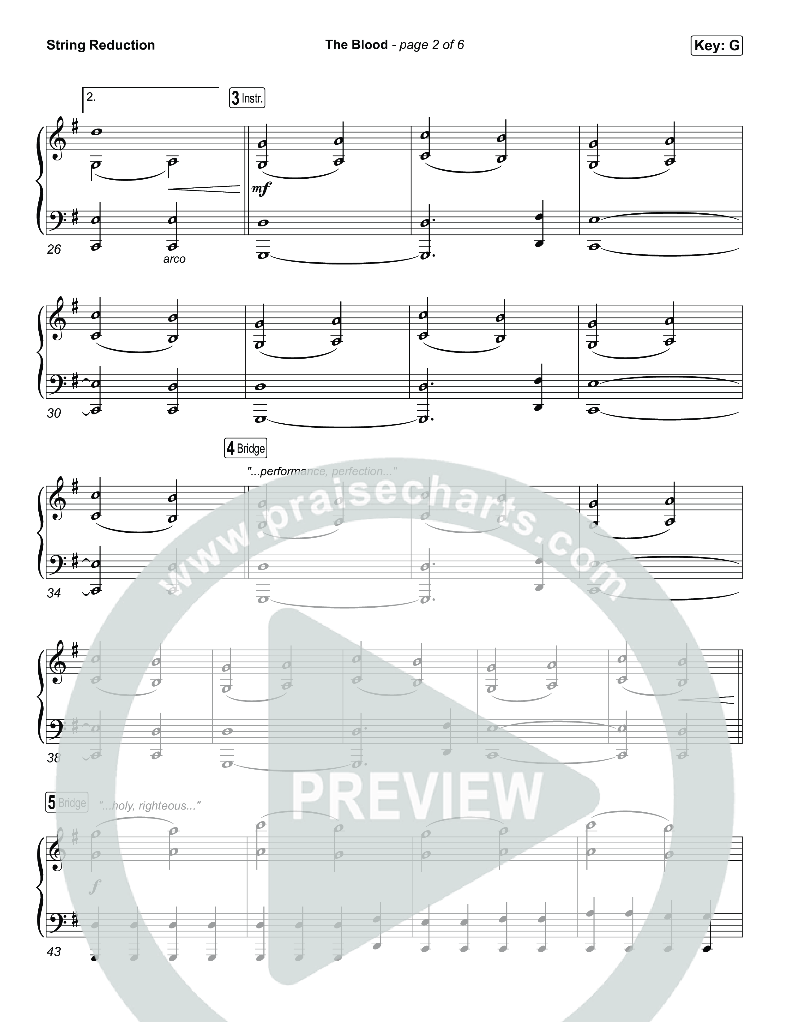 The Blood (Live From Passion 2026) String Reduction (Passion / JJ Hasulube)