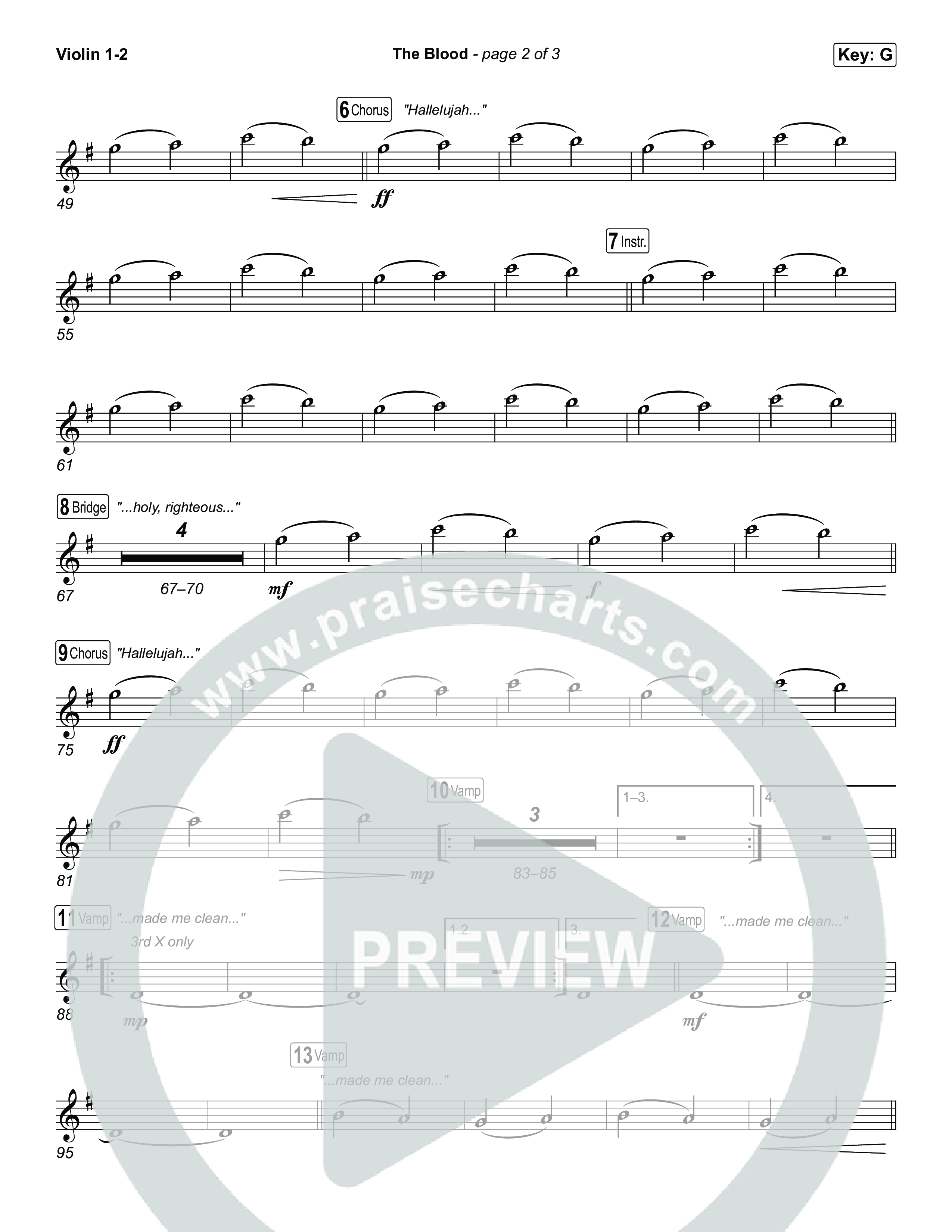 The Blood (Live From Passion 2026) String Pack (Passion / JJ Hasulube)