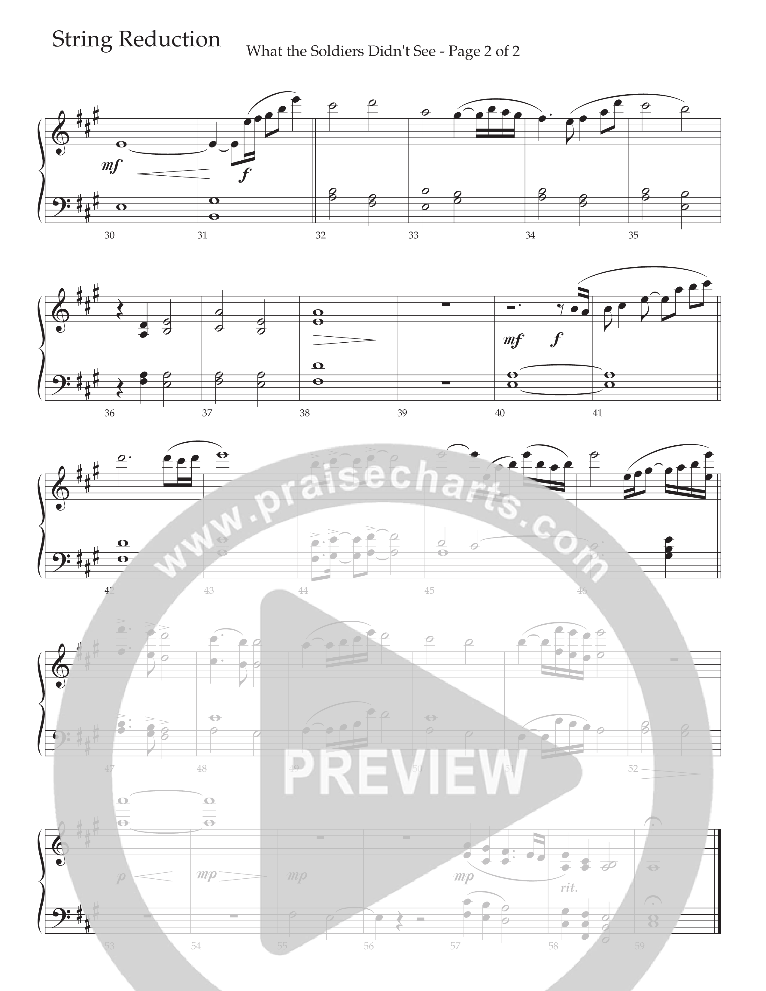 What The Soldiers Didn't See (Choral Anthem SATB) String Reduction (Daywind Worship / Arr. Russell Mauldin)