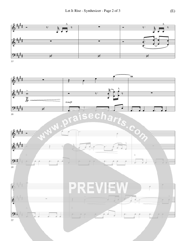 Let It Rise Synth (Holland Davis)