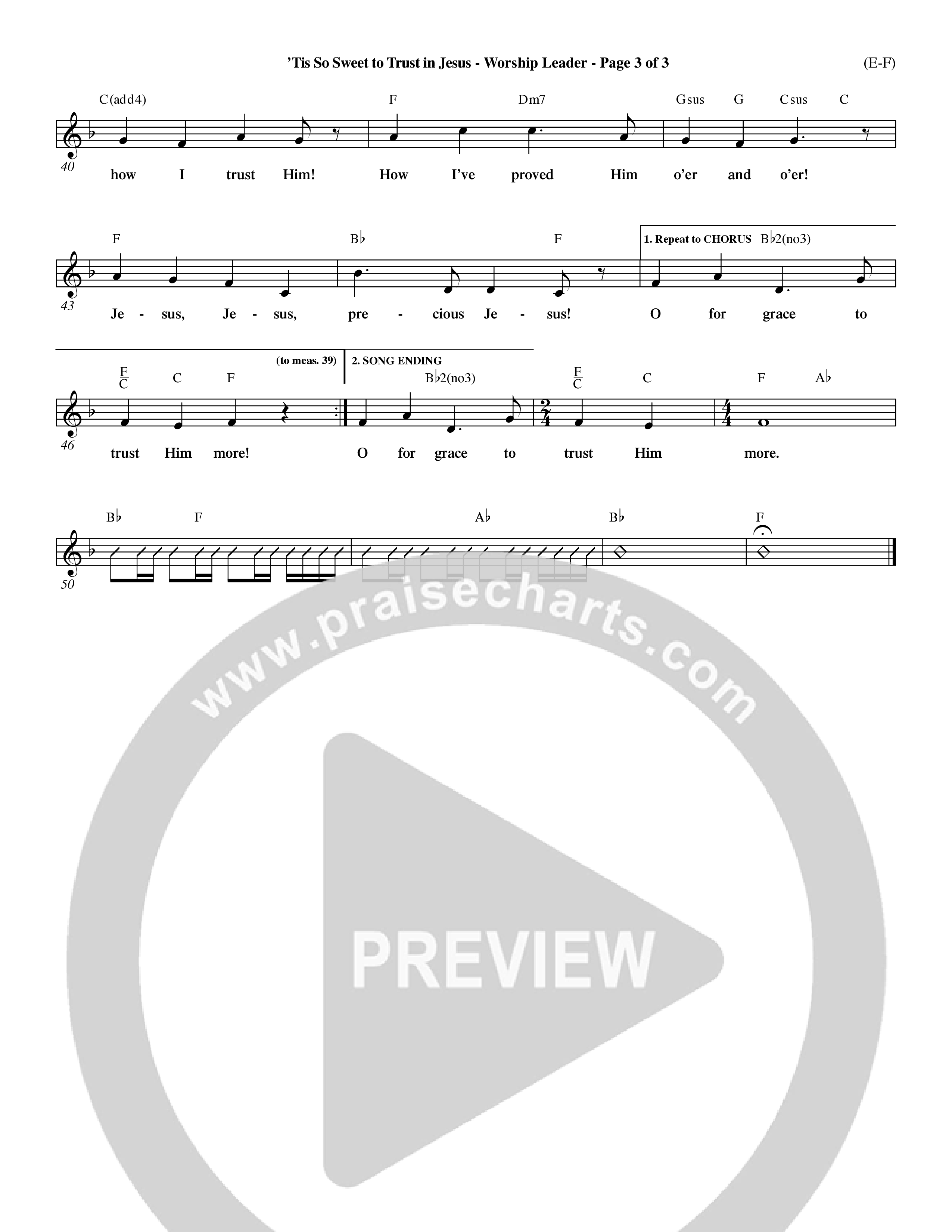 Tis So Sweet To Trust In Jesus (Choral Anthem SATB) Rhythm Pack (Word Music Choral / Arr. Travis Cottrell / Orch. Dave Williamson / Orch. Keith Christopher)