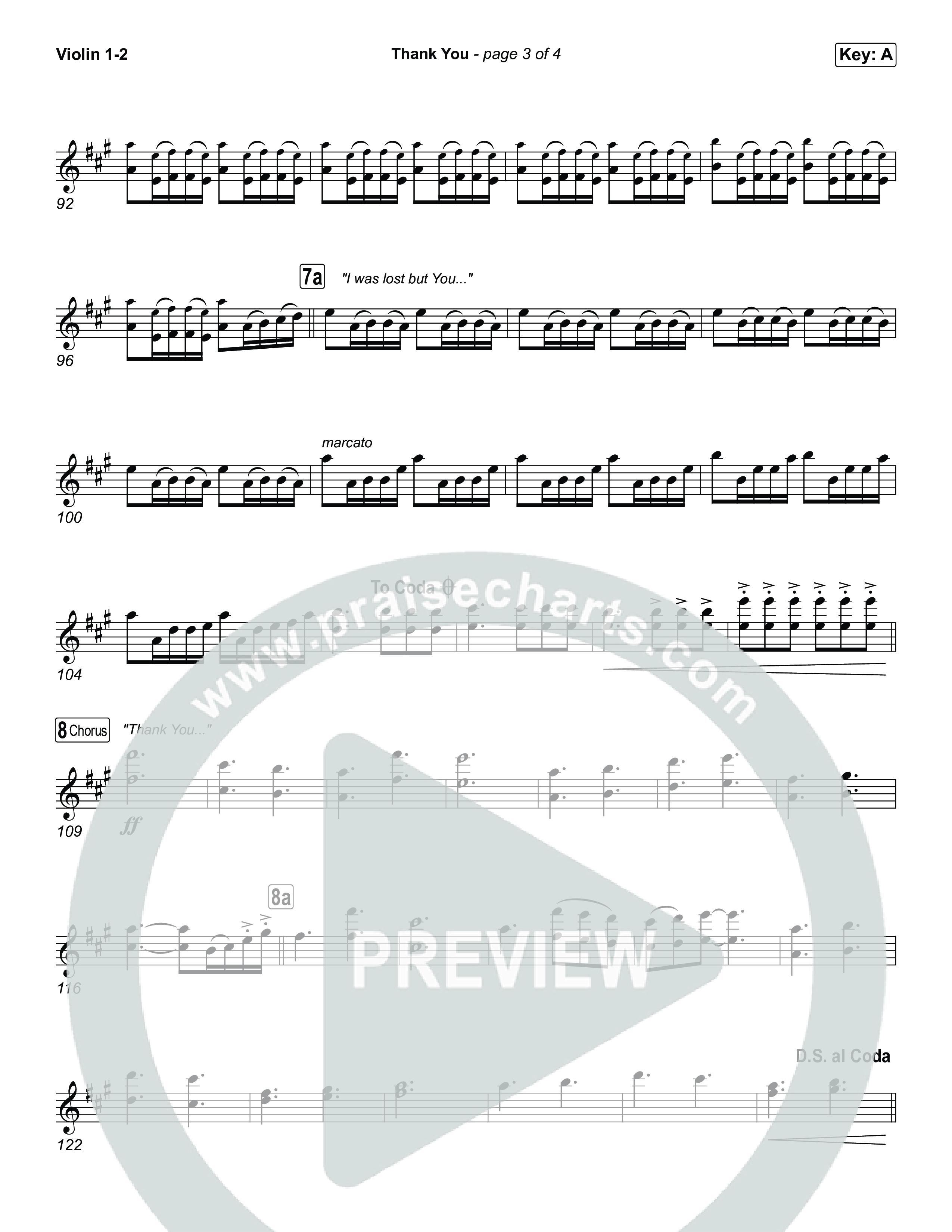 Thank You String Pack (Elevation Worship / Tiffany Hudson)