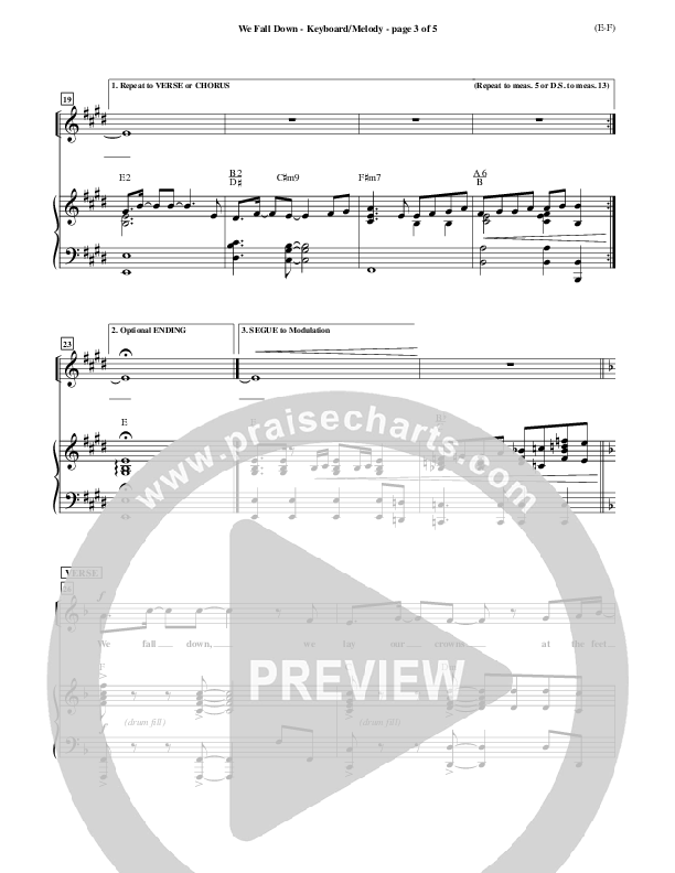 We Fall Down Orchestration (Chris Tomlin)