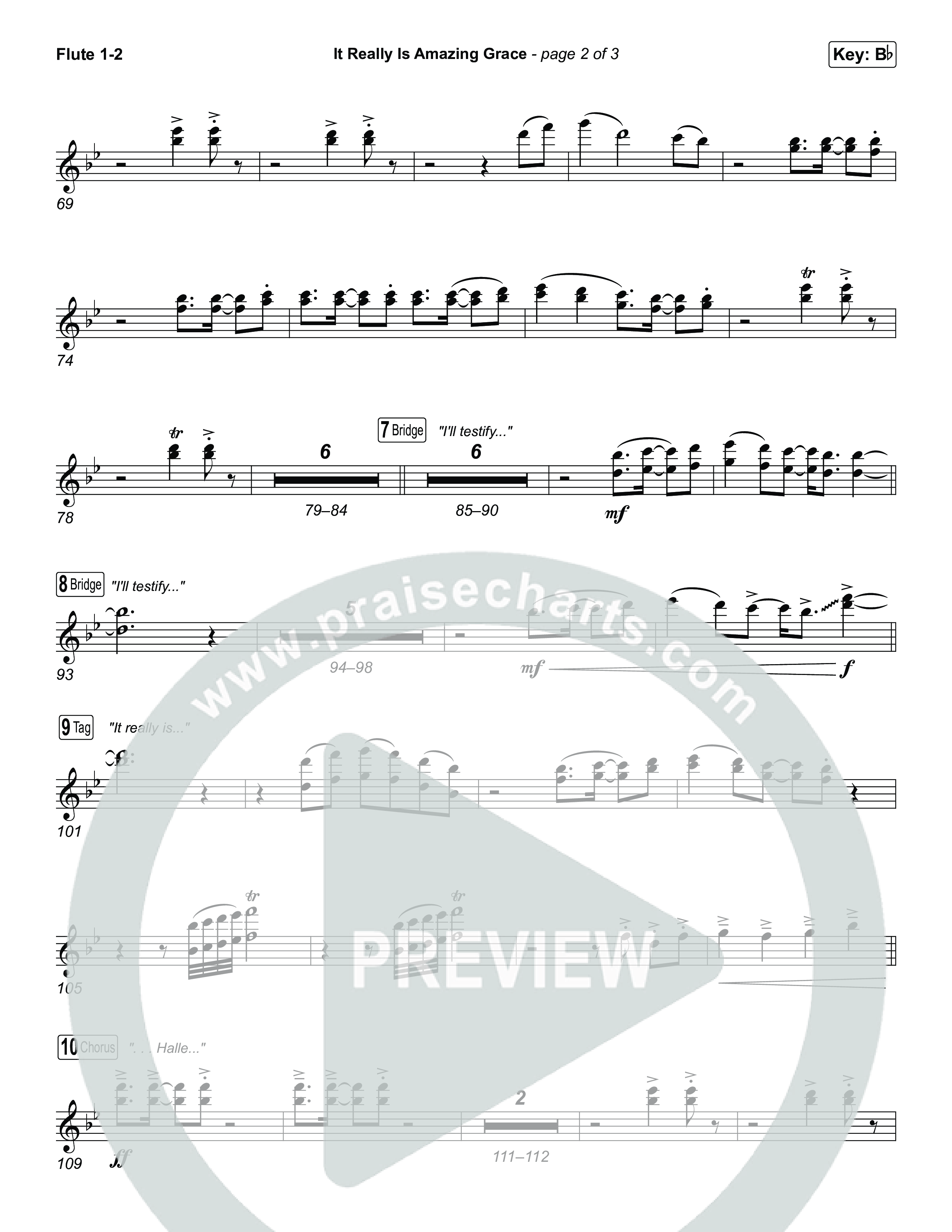 It Really Is Amazing Grace (Choral Anthem SATB) Wind Pack (Phil Wickham / Crowder / Arr. Luke Gambill)