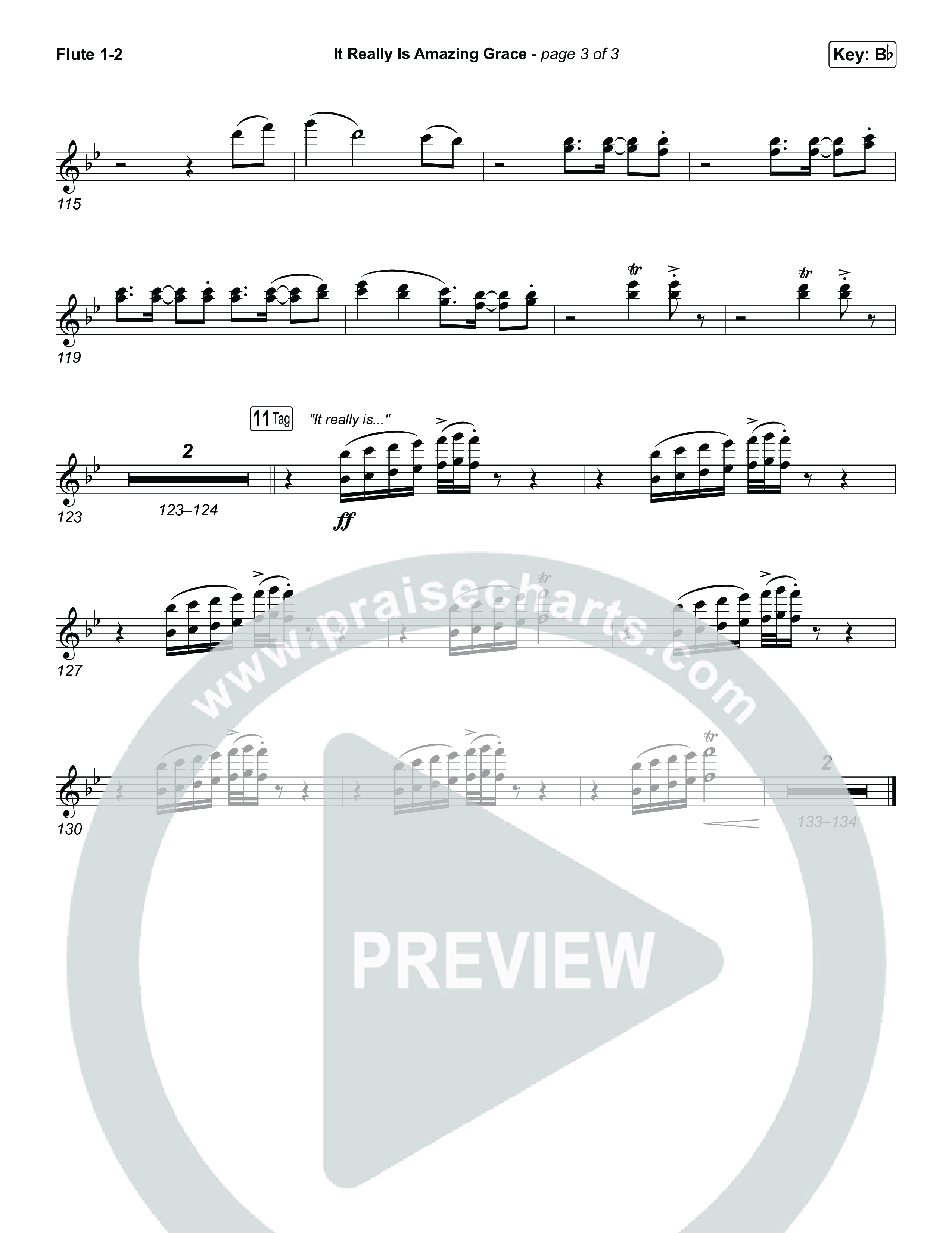 It Really Is Amazing Grace (Choral Anthem SATB) Wind Pack (Phil Wickham / Crowder / Arr. Luke Gambill)