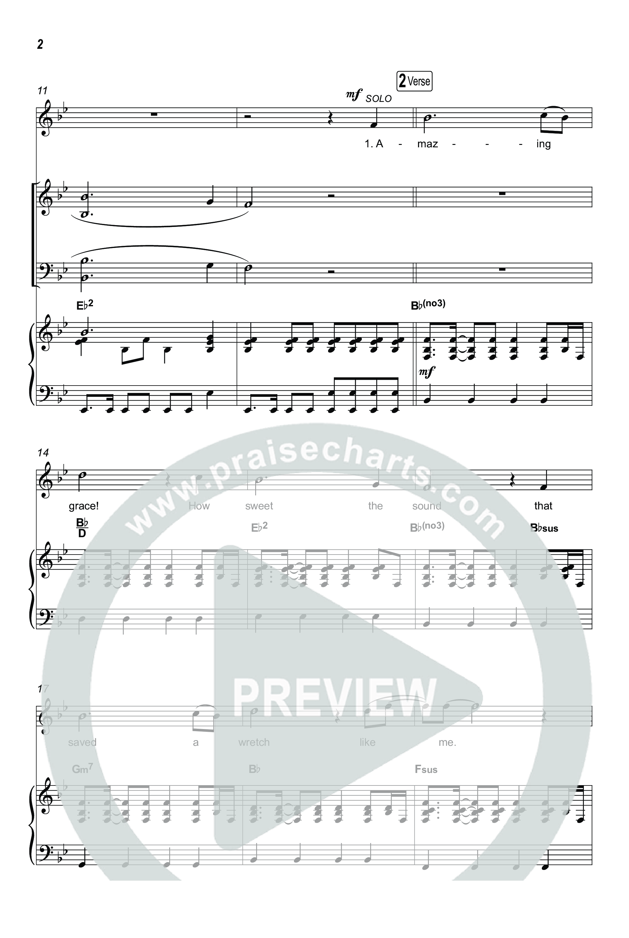 It Really Is Amazing Grace (Choral Anthem SATB) Octavo (SATB & Pno) (Phil Wickham / Crowder / Arr. Luke Gambill)