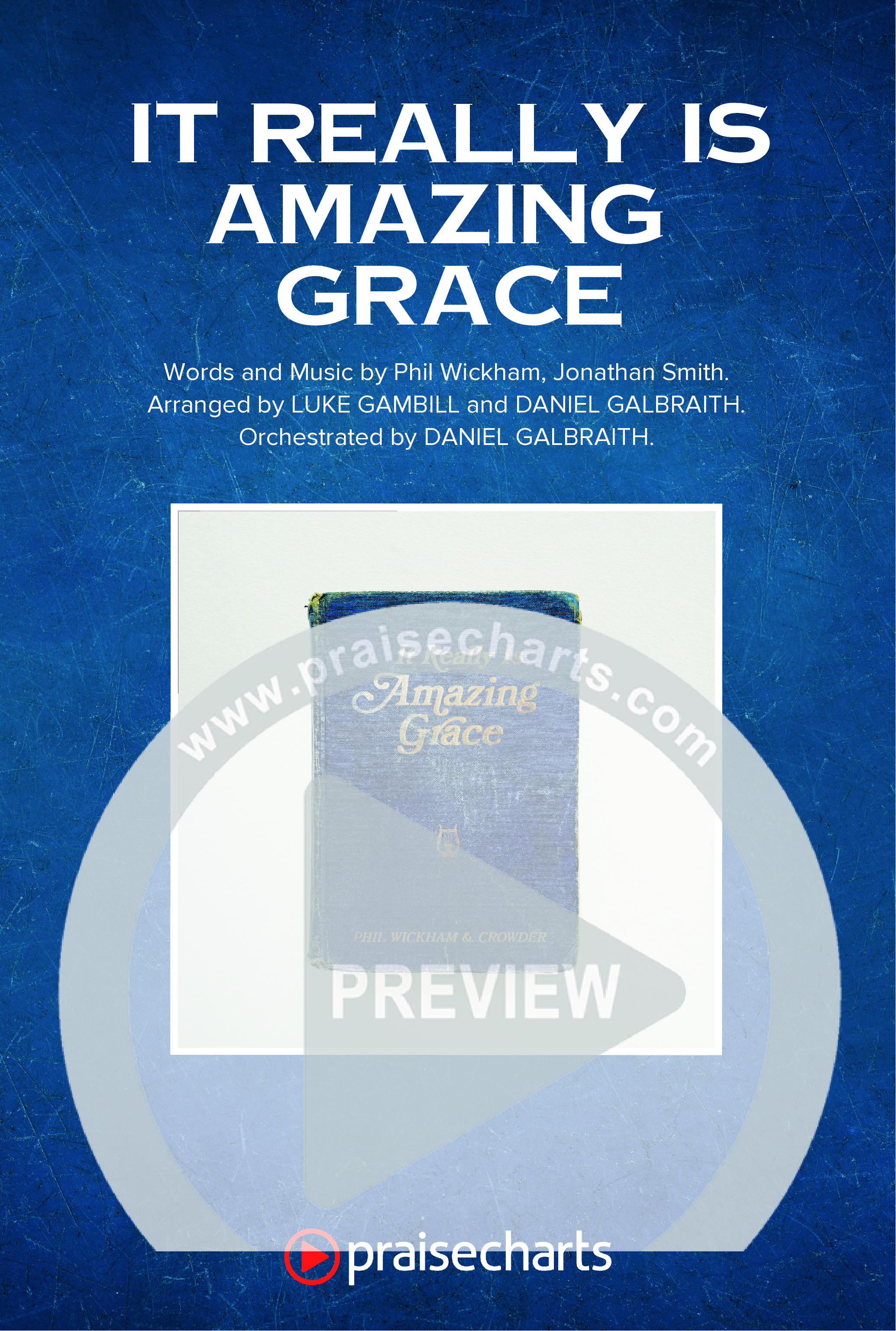 It Really Is Amazing Grace (Worship Choir/SAB) Octavo Cover Sheet (Phil Wickham / Crowder / Arr. Luke Gambill)