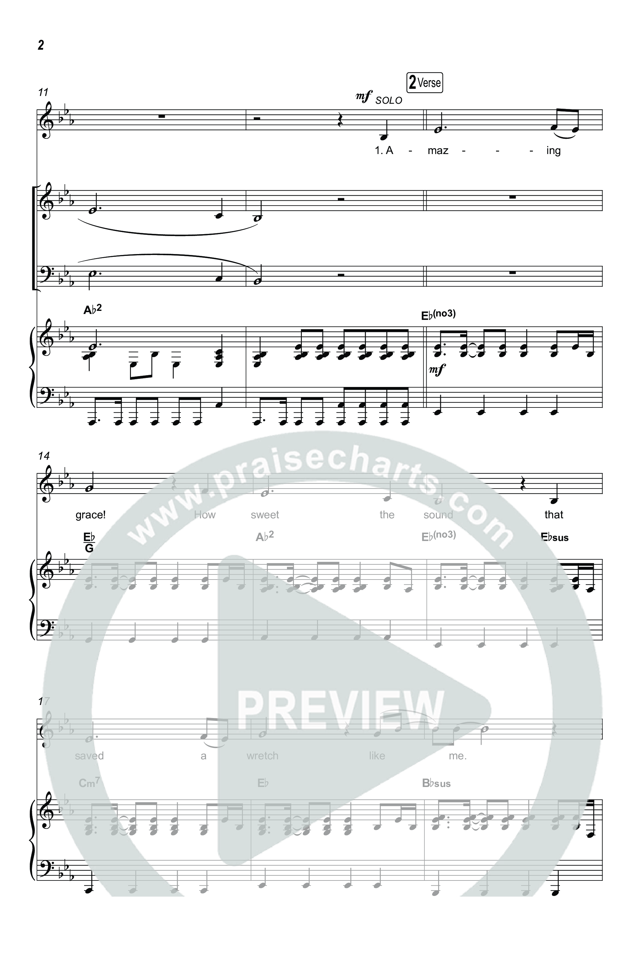 It Really Is Amazing Grace (Sing It Now) Octavo (SATB & Pno) (Phil Wickham / Crowder / Arr. Luke Gambill)