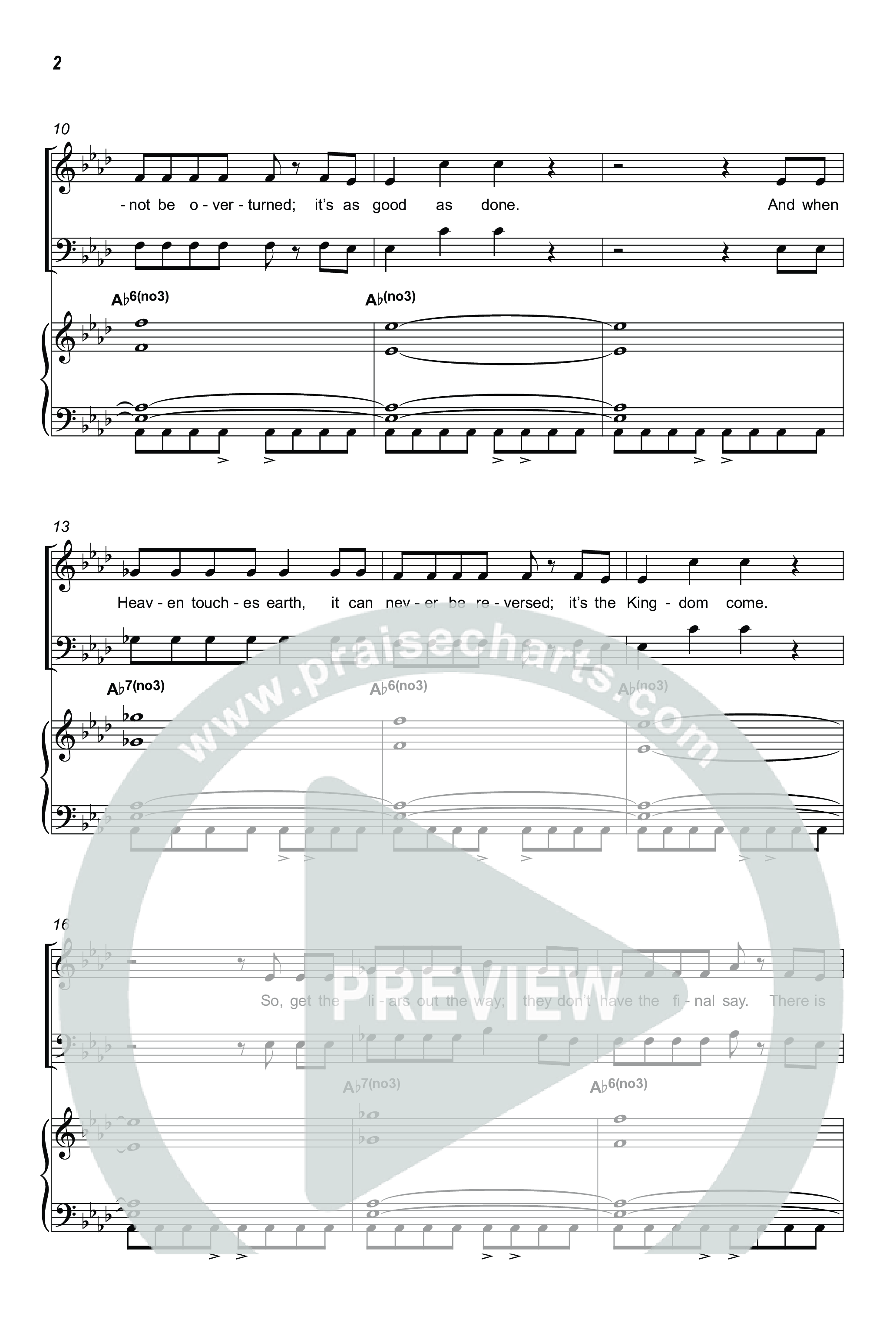 SO BE IT (Sing It Now) Octavo (SATB & Pno) (Elevation Worship / Tiffany Hudson / Chris Brown / Arr. Luke Gambill)