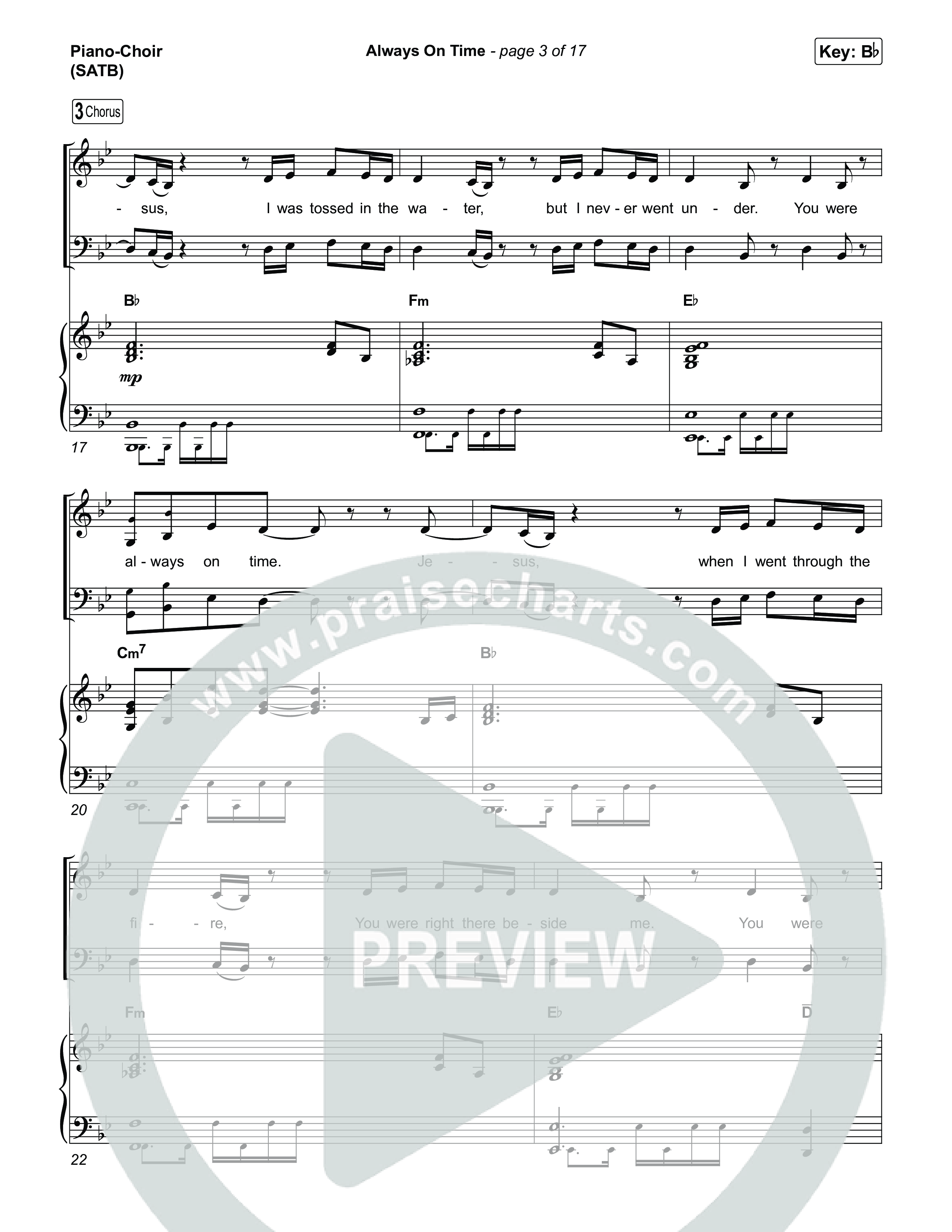 Always On Time (Break Open) Piano/Vocal Pack (Pat Barrett)