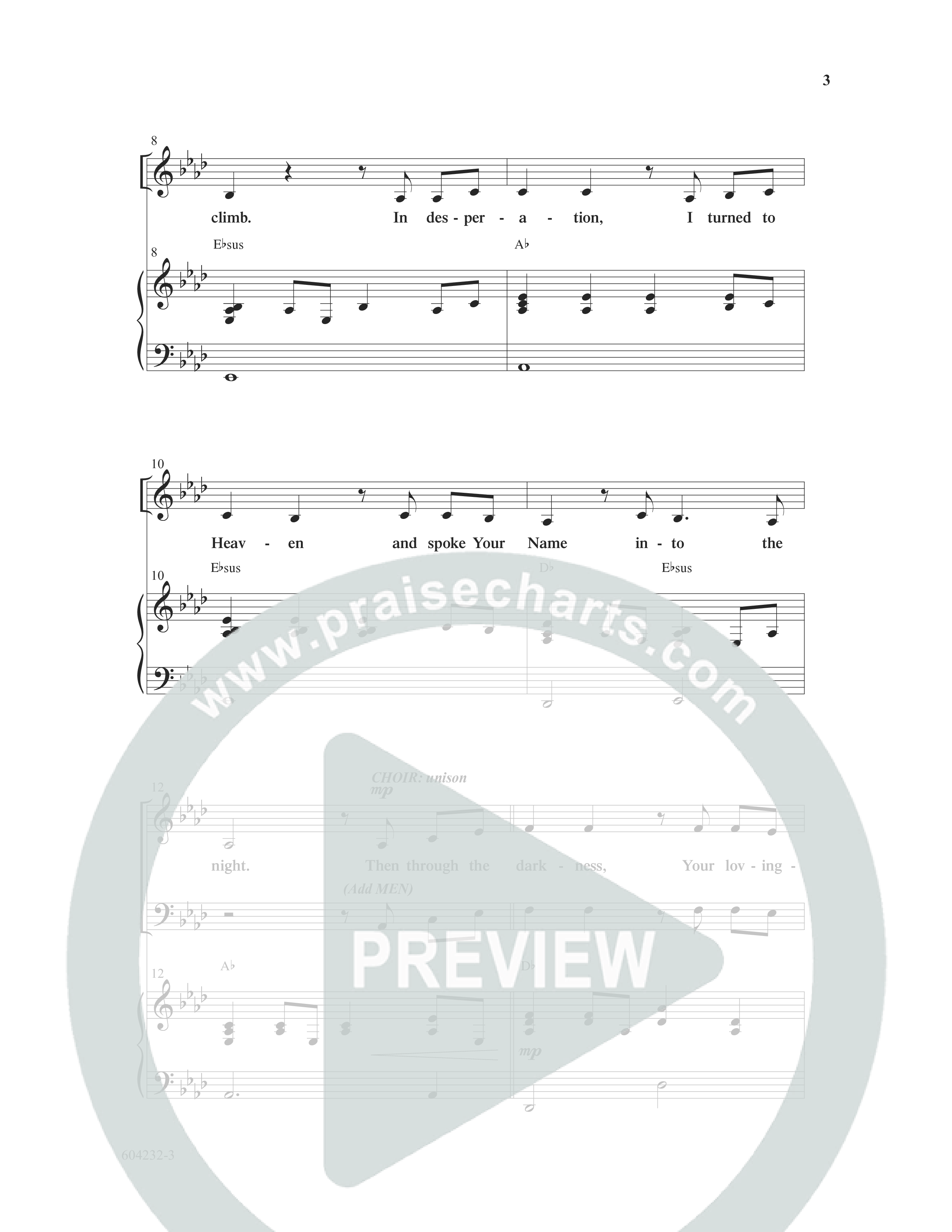 Living Hope (Choral Anthem SATB) Anthem (SATB/Piano) (Word Music Choral / Arr. David Wise)