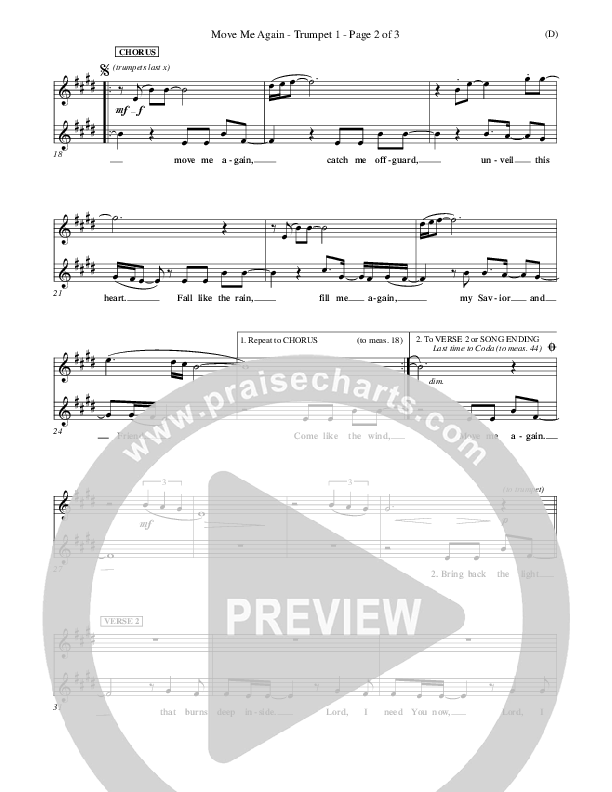 Move Me Again Trumpet 1 (Scott Faircloff)