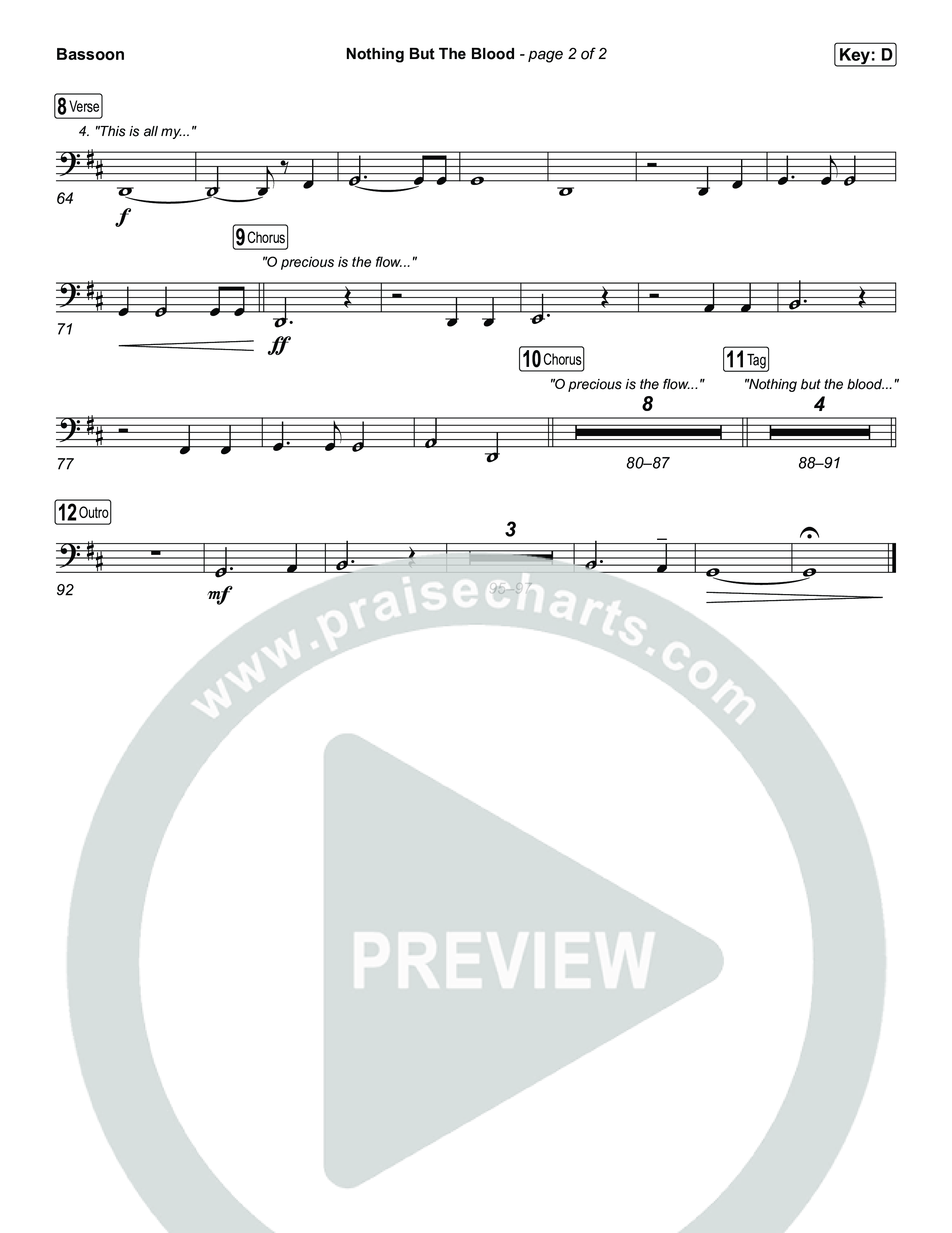 Nothing But The Blood Bassoon (The Worship Initiative)