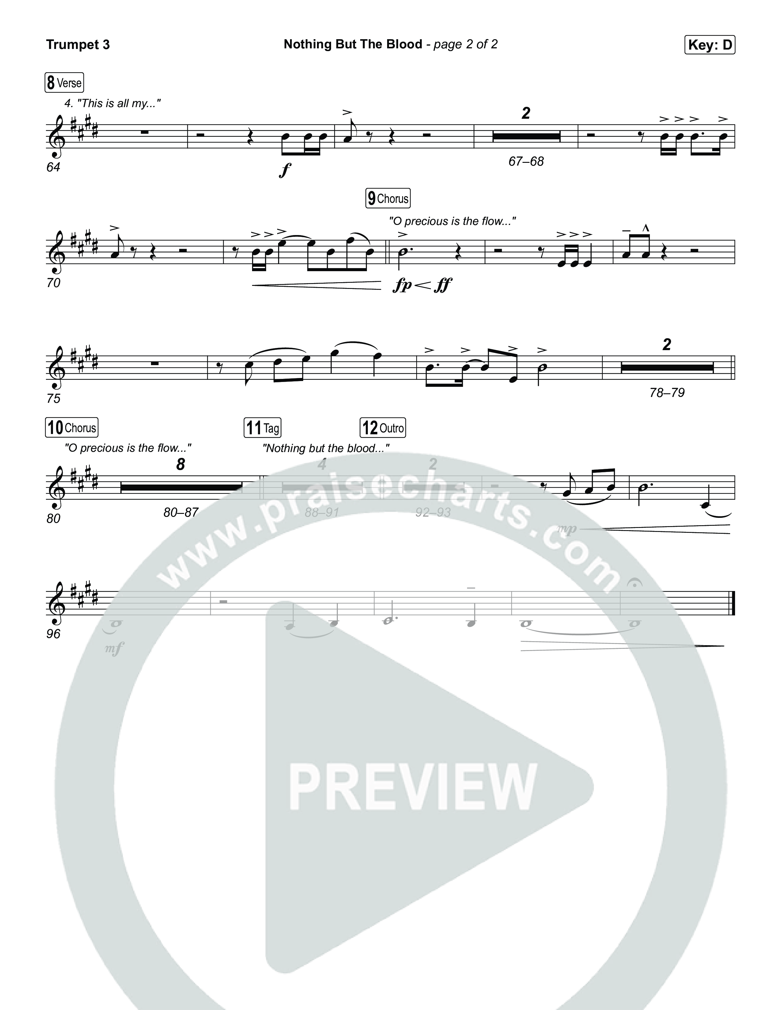 Nothing But The Blood Trumpet 3 (The Worship Initiative)